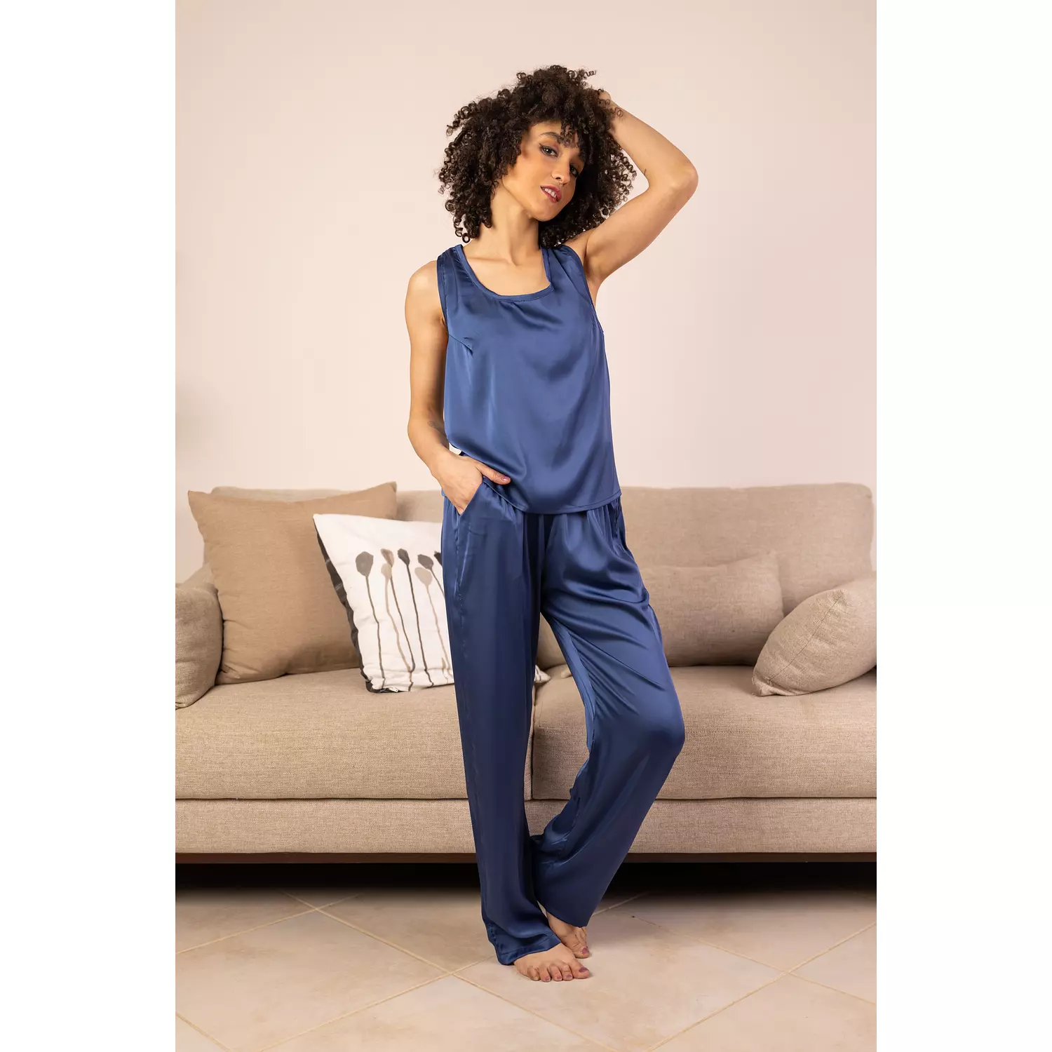 Elora Blue Pajama Set 2