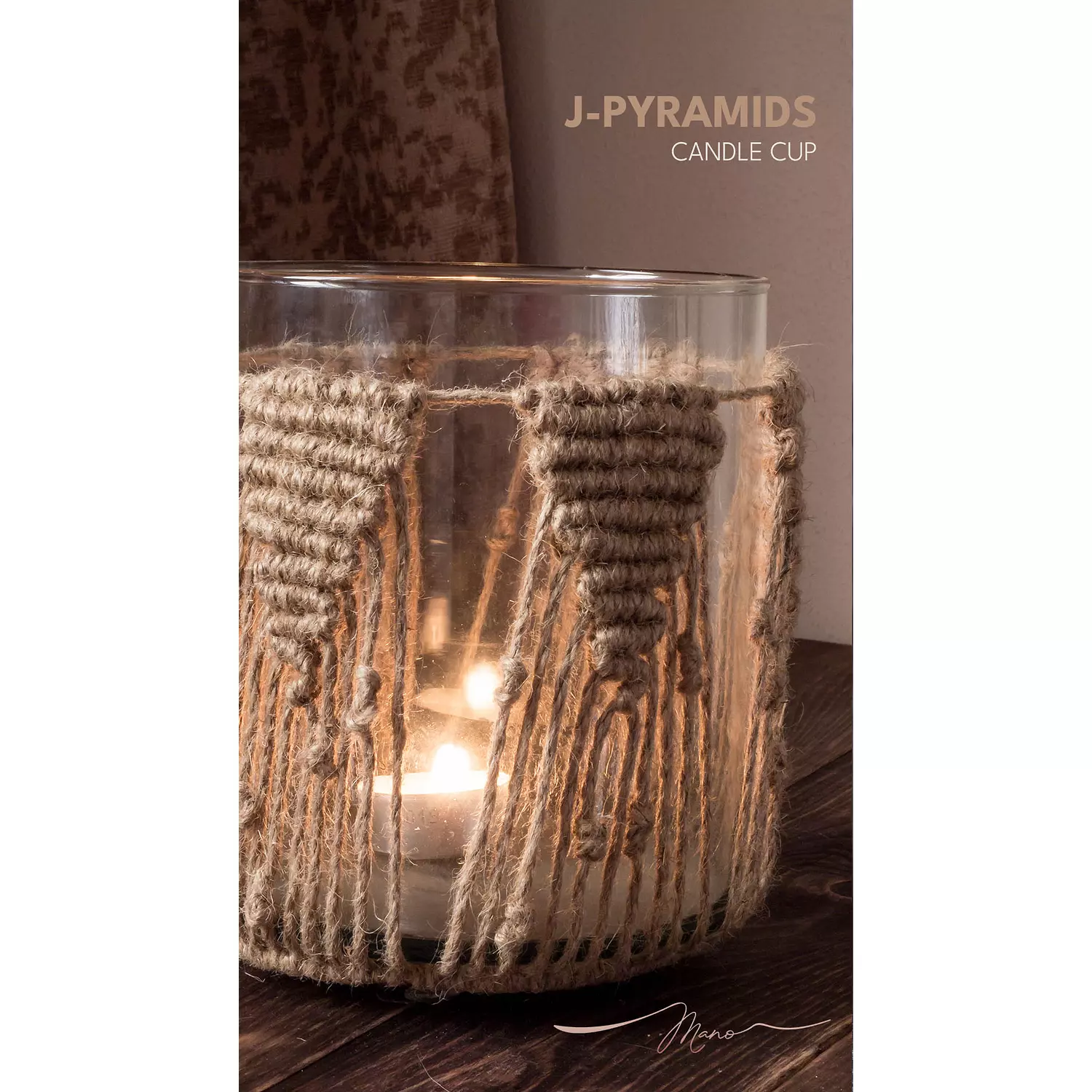 J-Pyramids Candle Jar 1