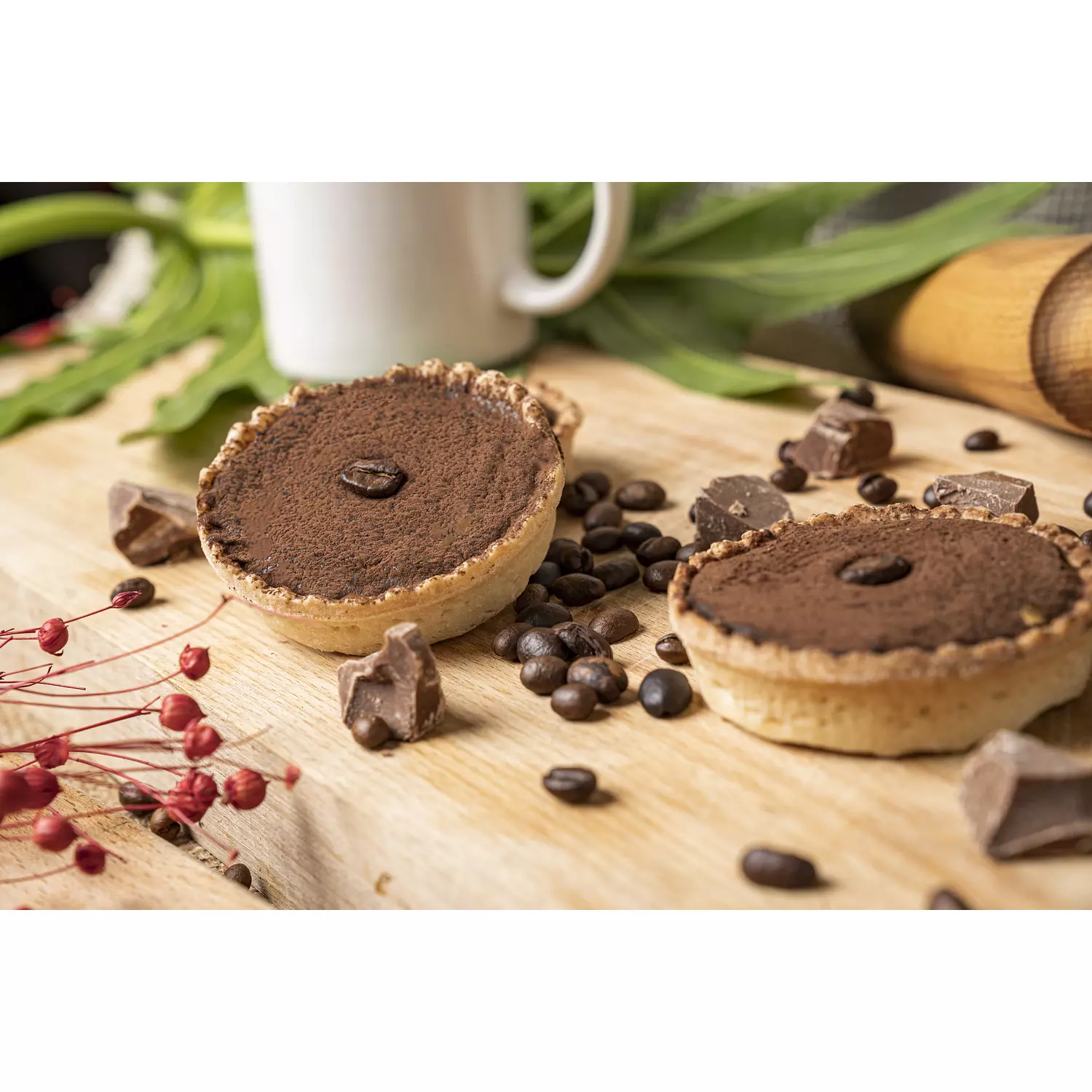 Chocolate Orange Tartlette (7cm)  (pack of 6  pieces)-2nd-img