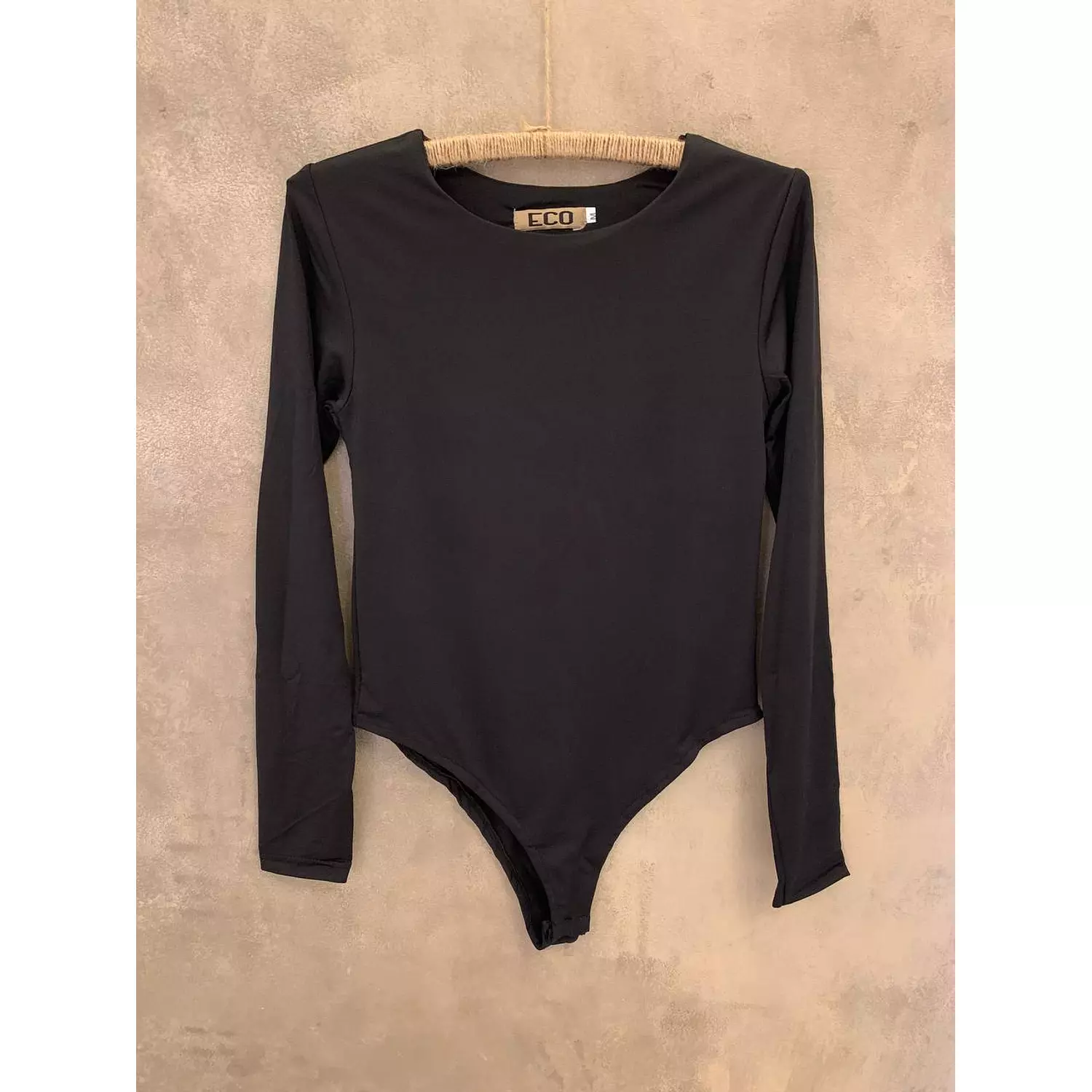 Crew Neck Long Sleeves Bodysuit 4