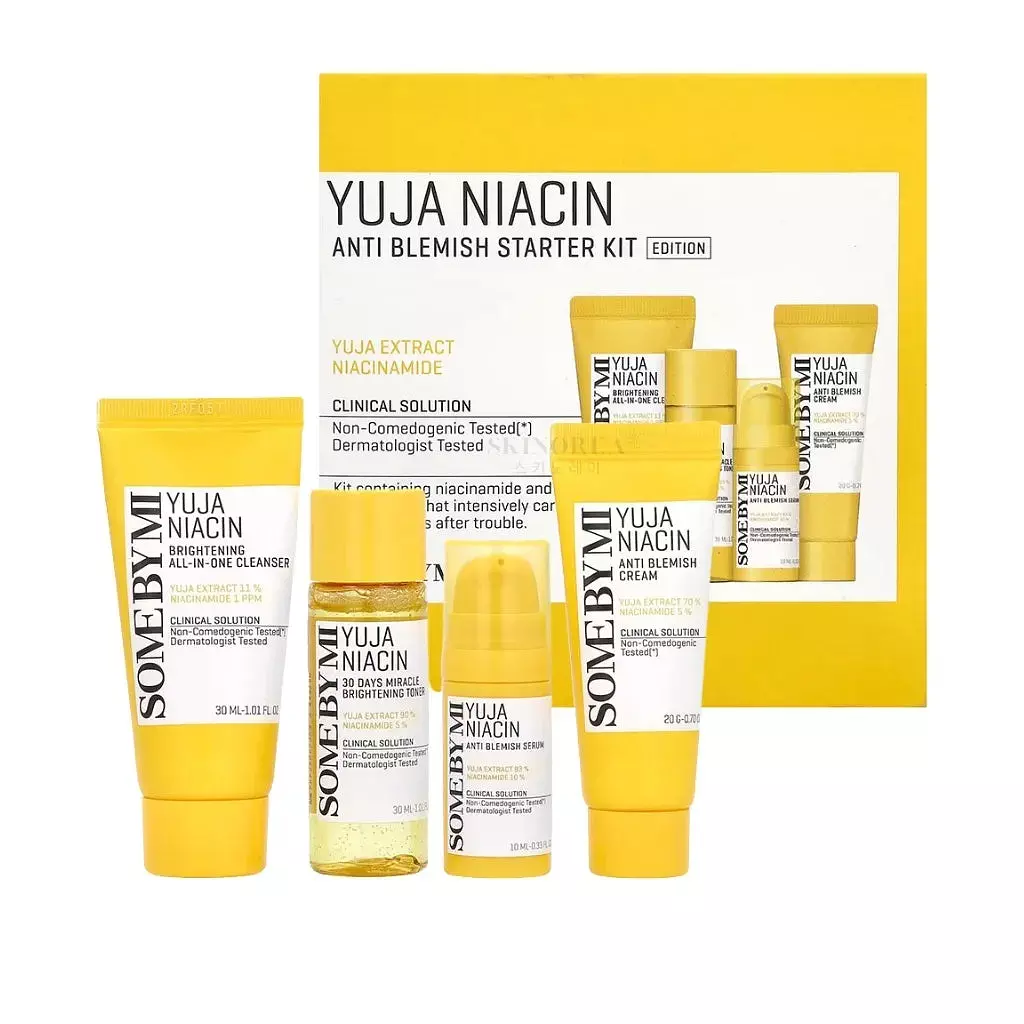 SOME BY MI - Yuja Niacin Anti Blemish Starter Kit 4pcs