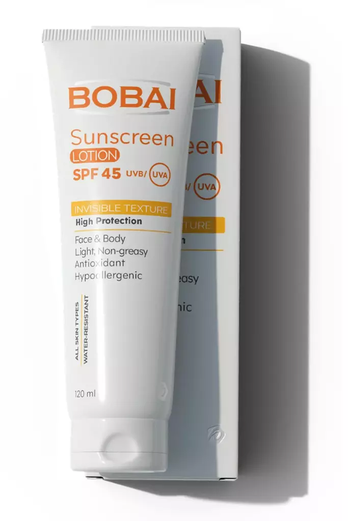 Bobai Sunscreen Lotion 45+ SPF - 120 ml  