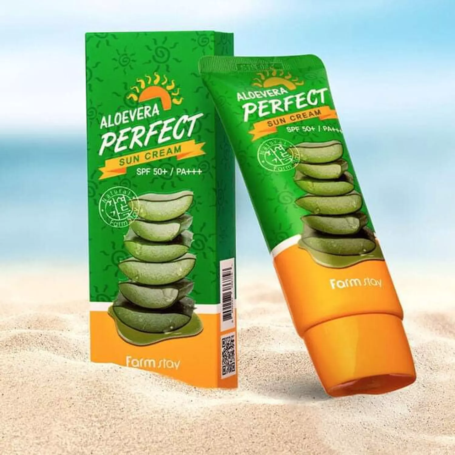 Farm Stay Aloevera Perfect Sun Cream  hover image