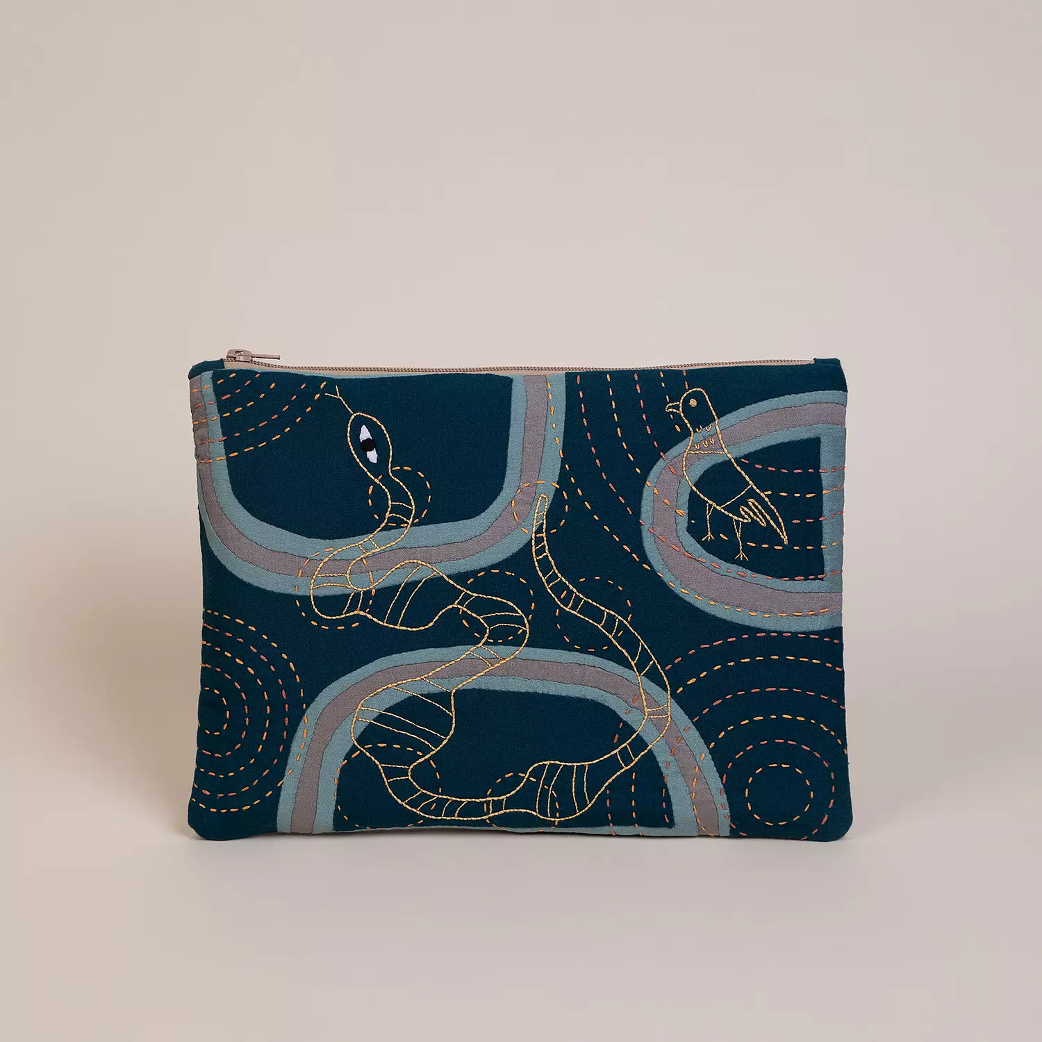 The Snake and the Pigeon Laptop Sleeve 2