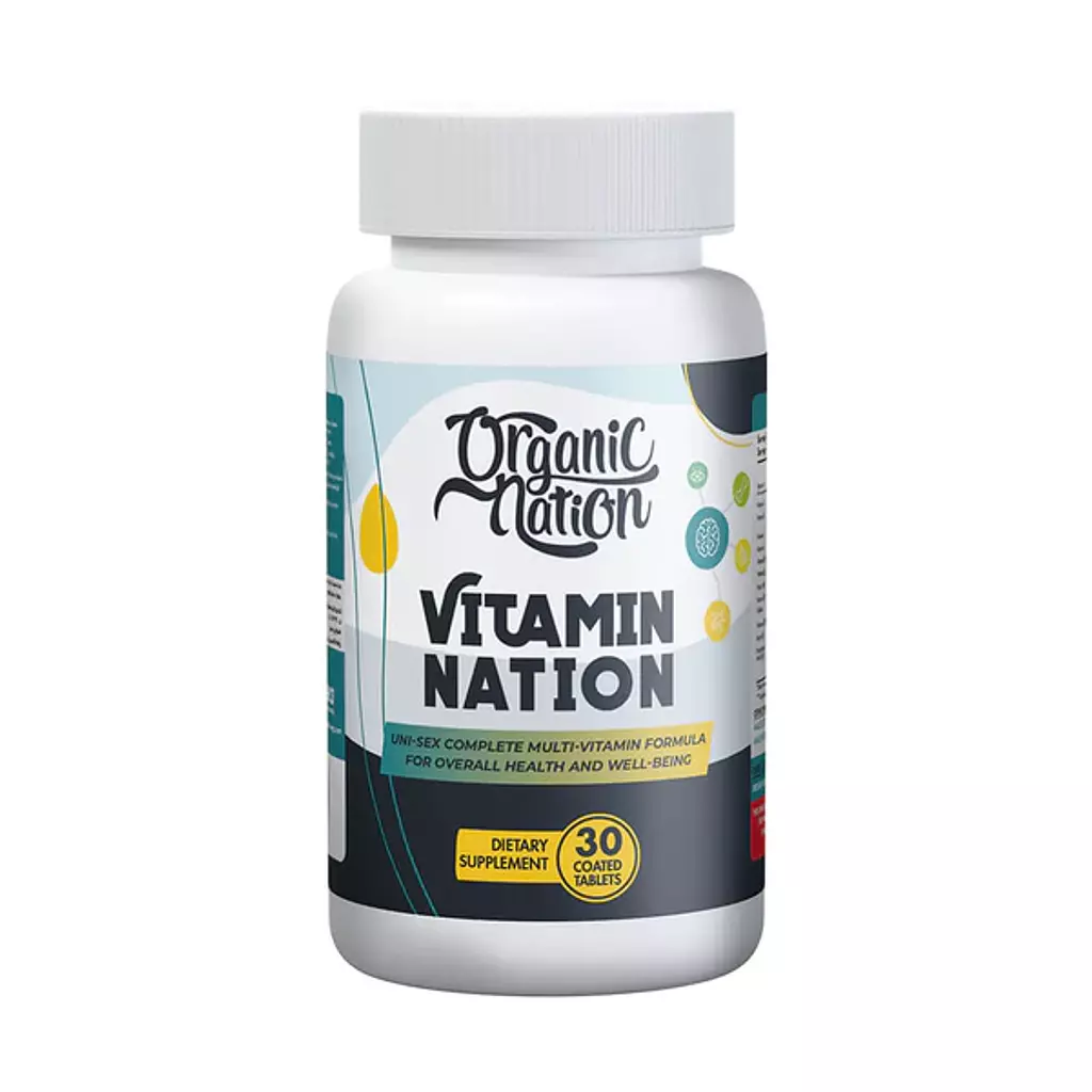 Organic Nation vitamin Nation 30serv