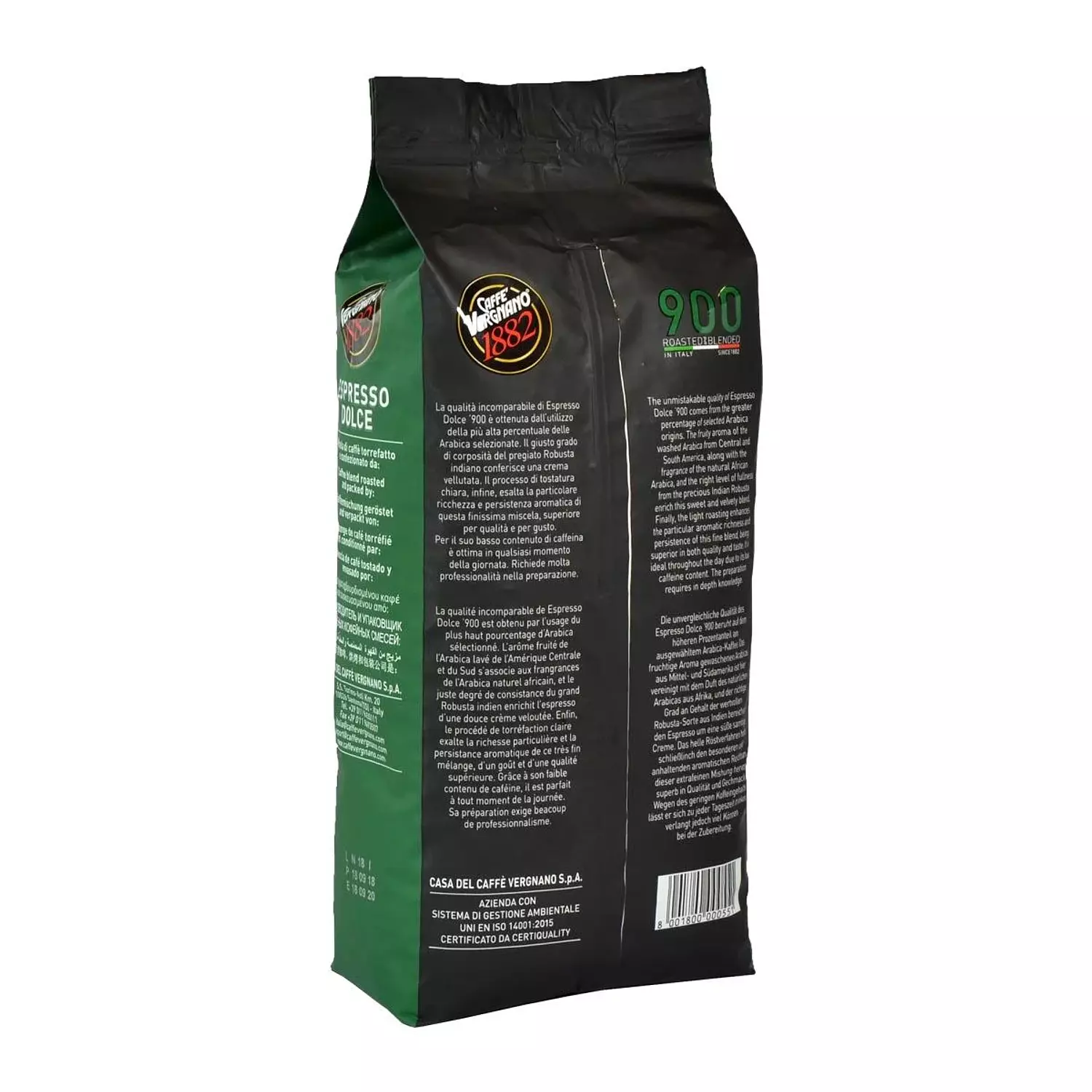 Espresso Dolce 900 (90%Arabica + 10%Robusta)-2nd-img