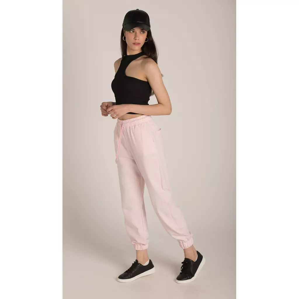 DRAWSTRING WAIST SWEATPANT