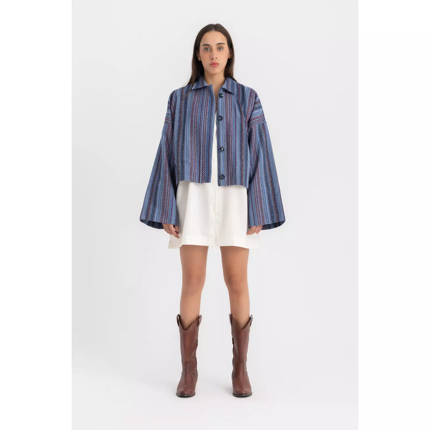 The Zouzi relaxed cropped Jacket hover image