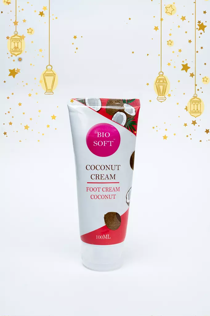 Foot cream with coconut