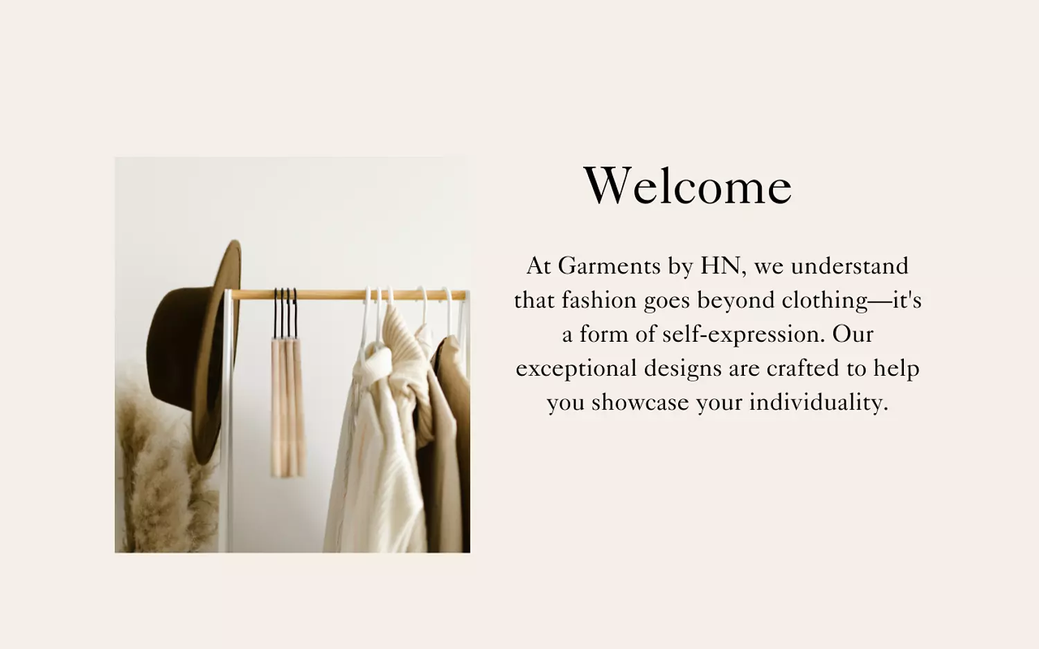 banner image for Garments by hn