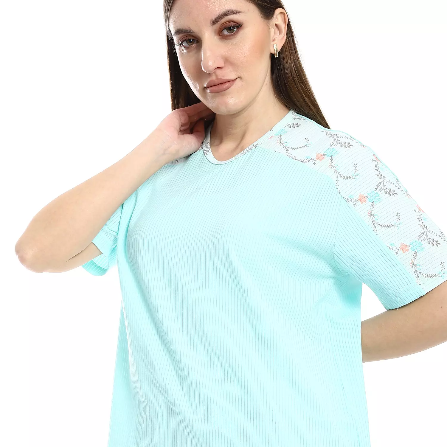 Women Smart PJ - 2608 - Turquoise 3