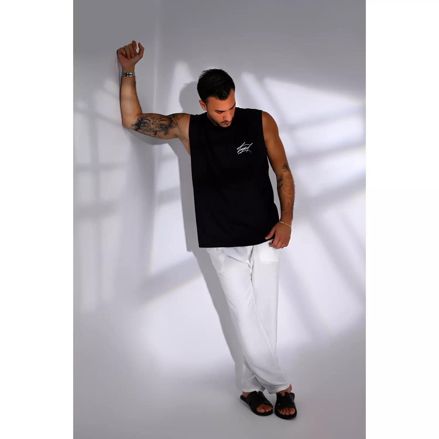 La Pareja Muscle Tee-Black -2nd-img