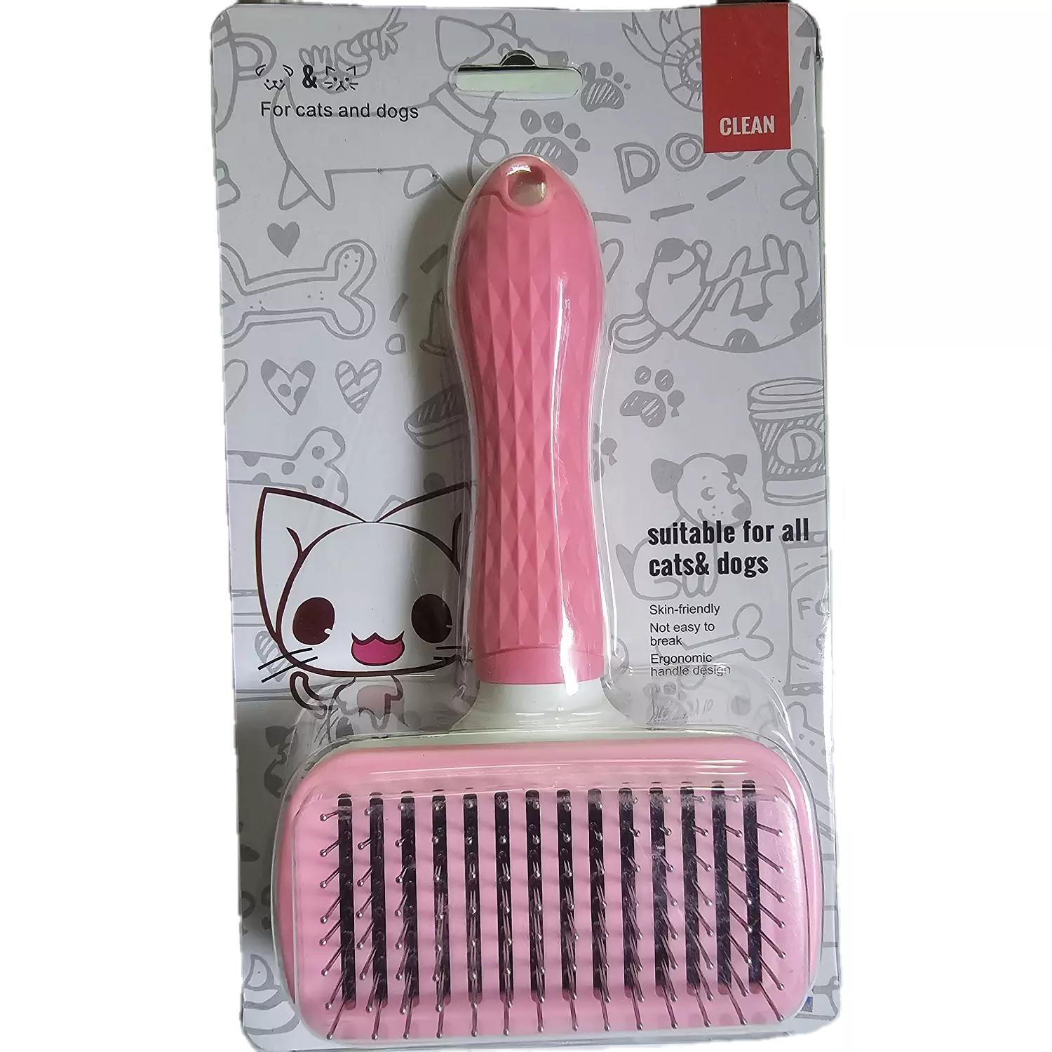 Cat brush for remving dead hair hover image