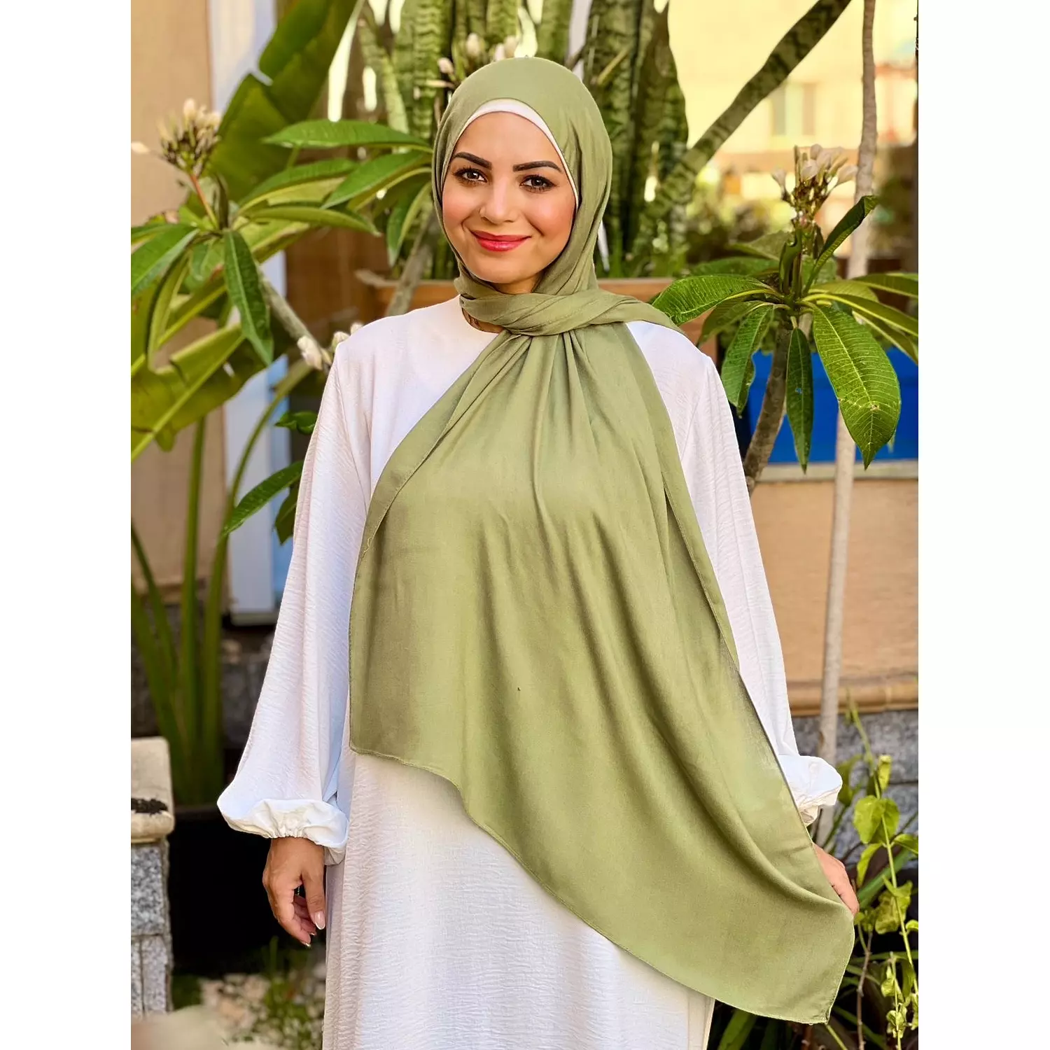 Modal Veil - Olive Green hover image