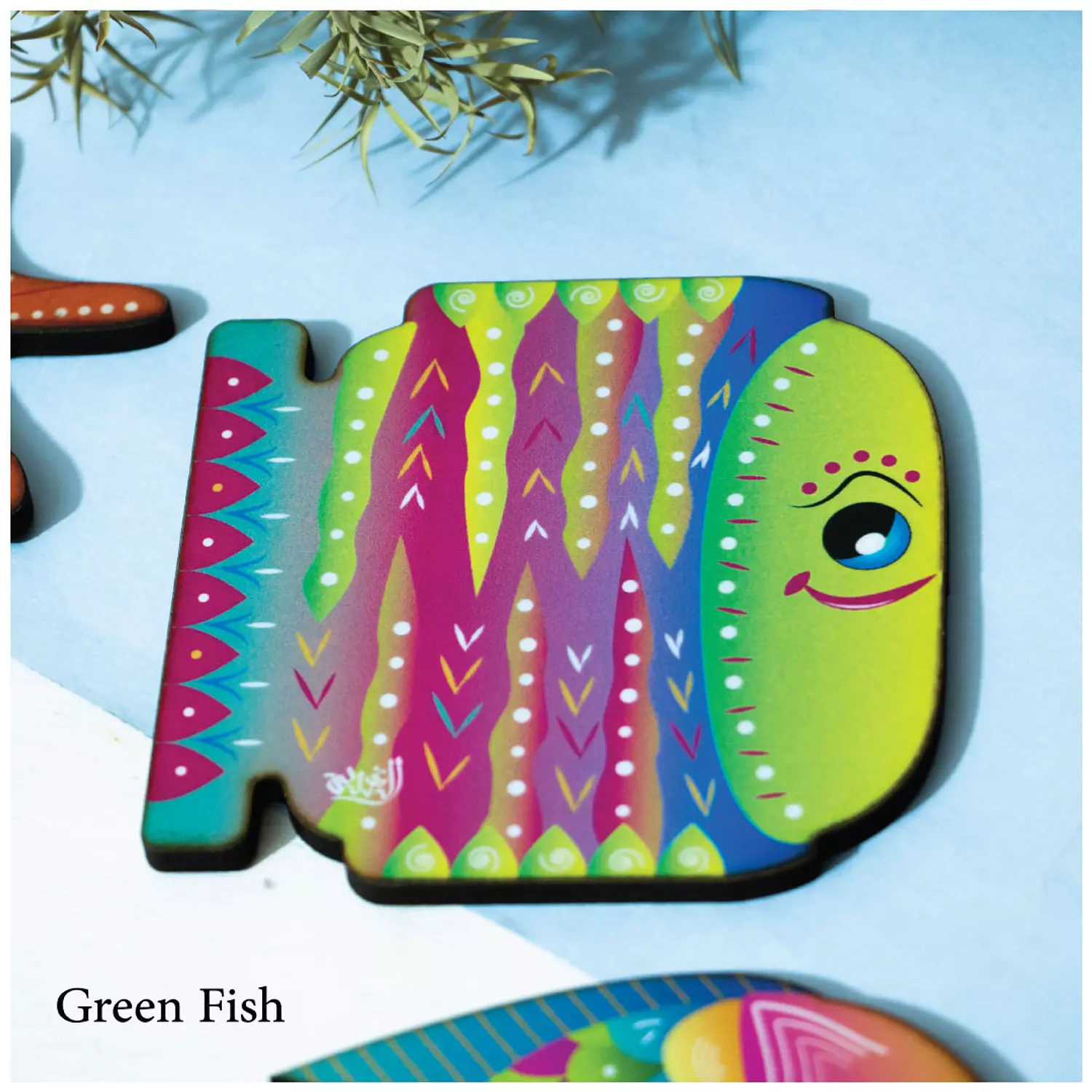 Sea Fishes Coasters 4