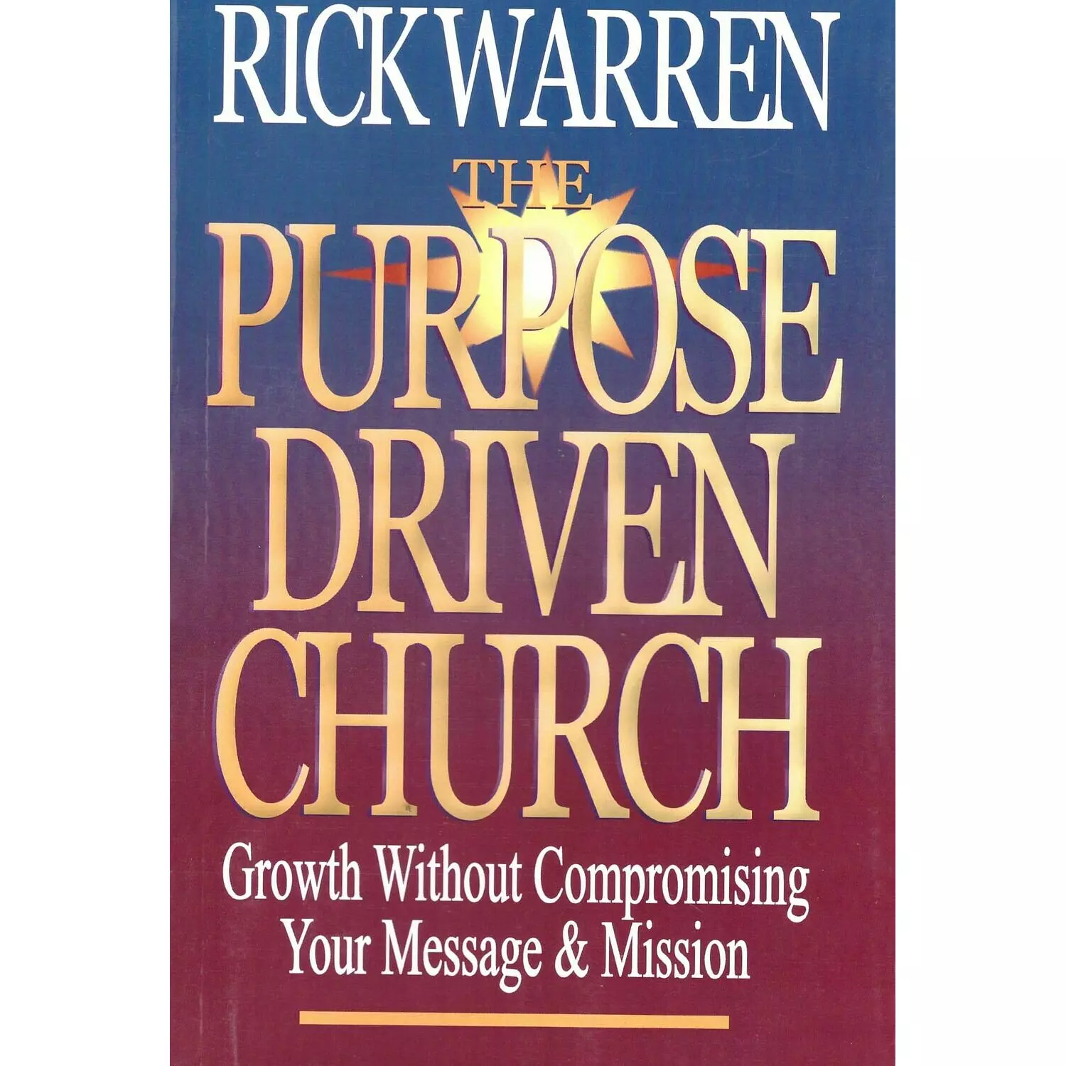 The Purpose Driven Church hover image