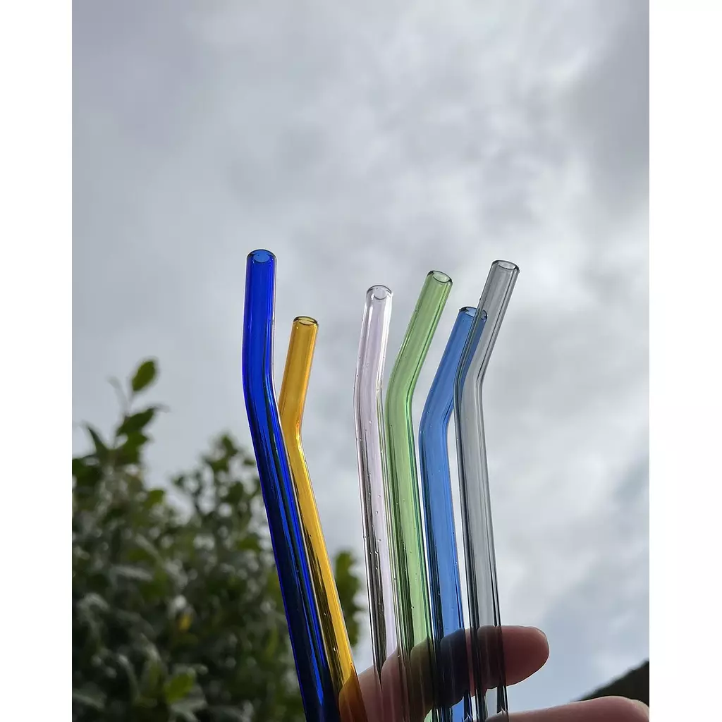 Glass straw