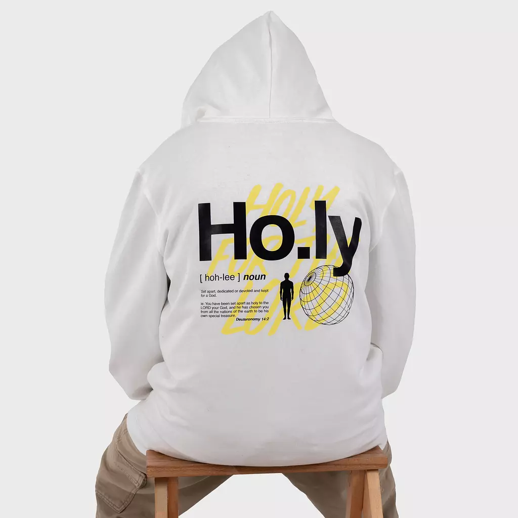 Holy - White Zip Up