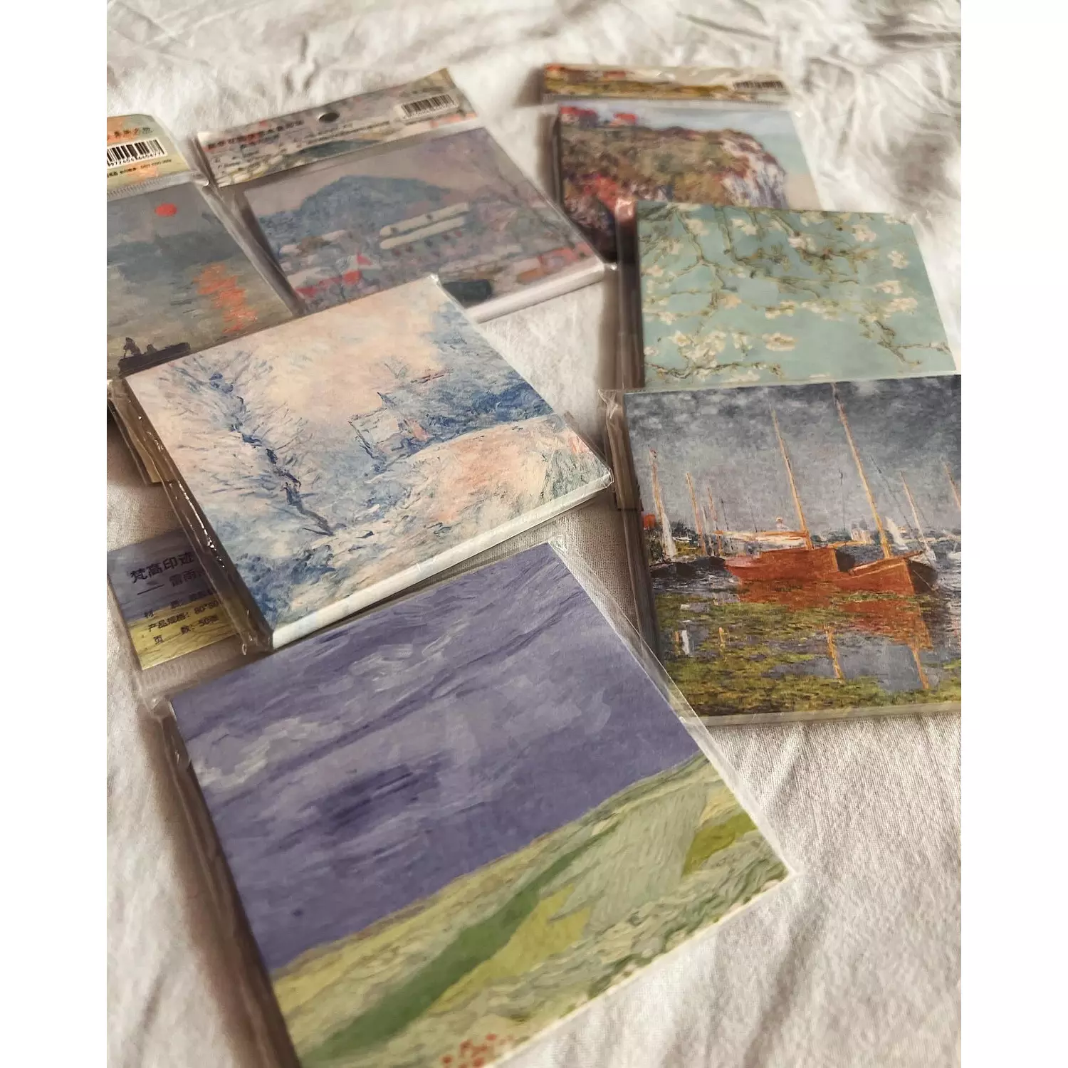 Monet-inspired Sticky Notes 9