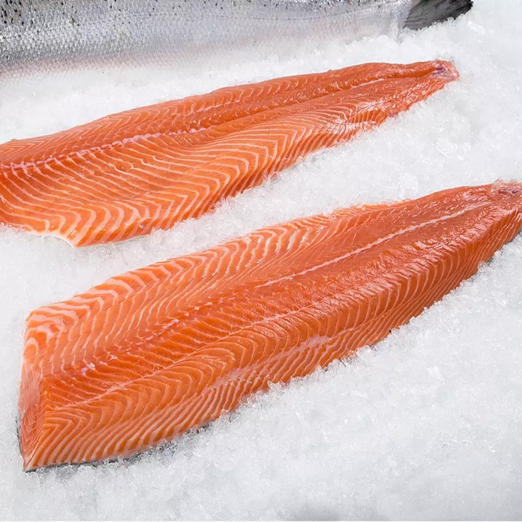 Frozen Norwegian Salmon Fillet Entire Side