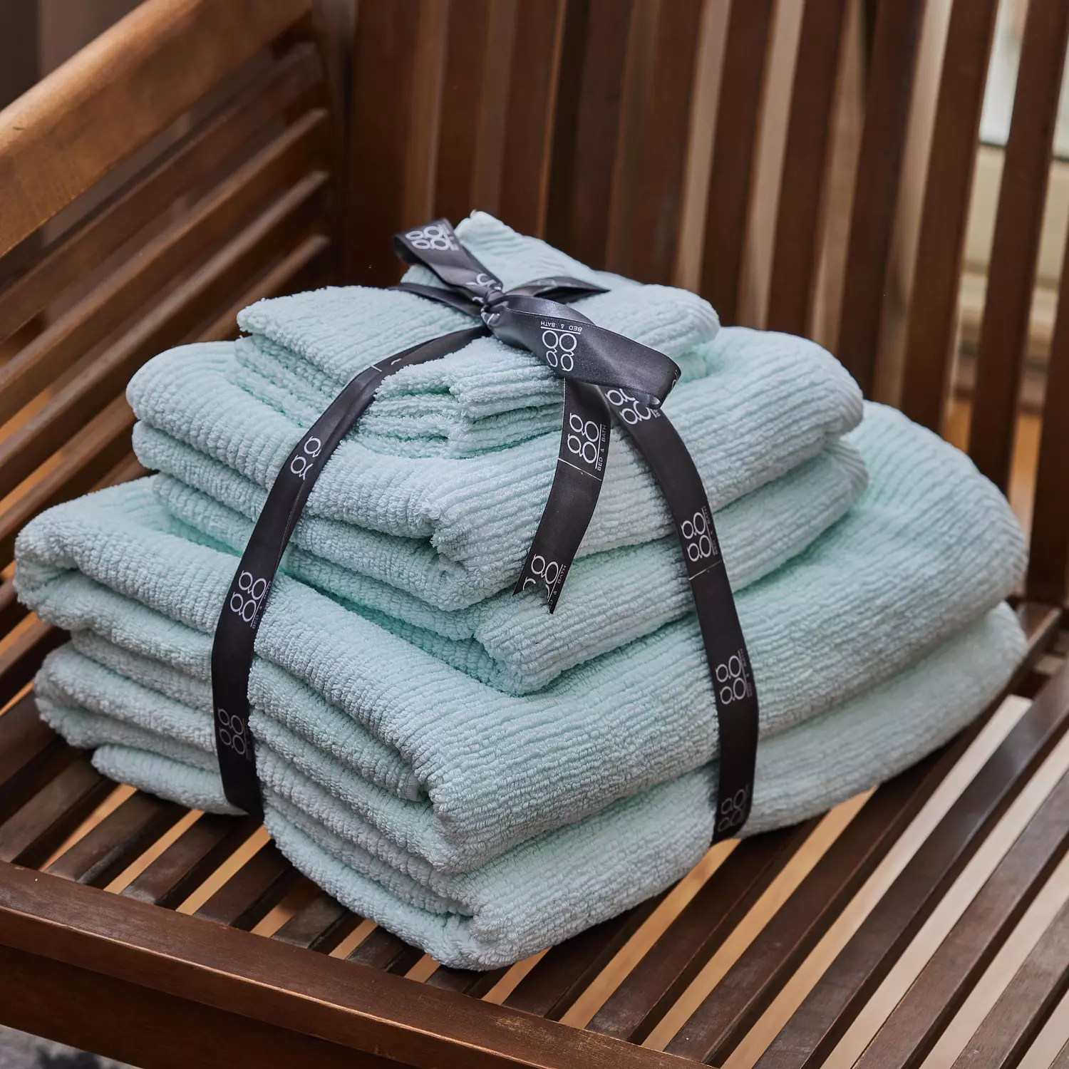 Aqua azure Towel Set hover image