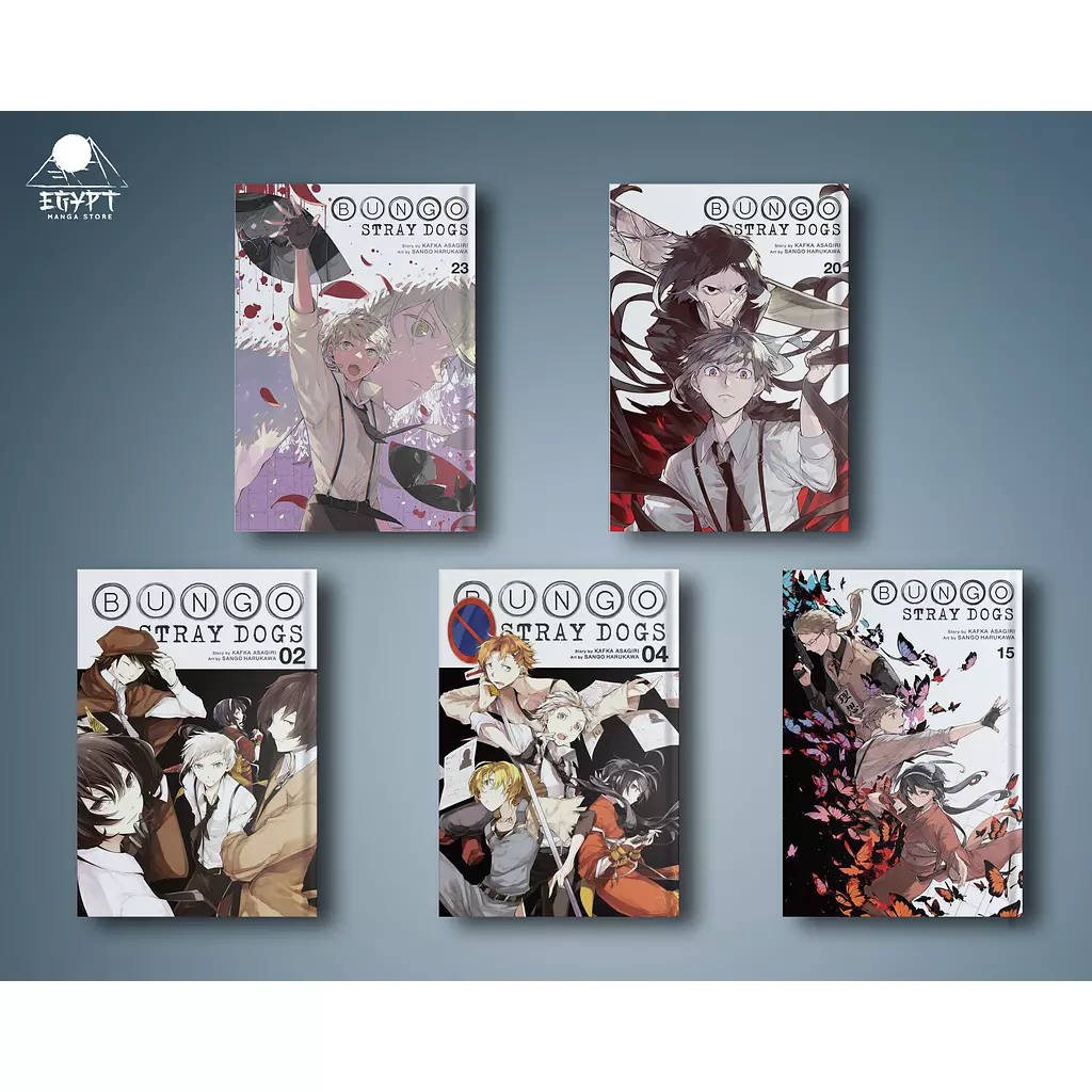 Bungo Stray Dogs (23 available volumes) 