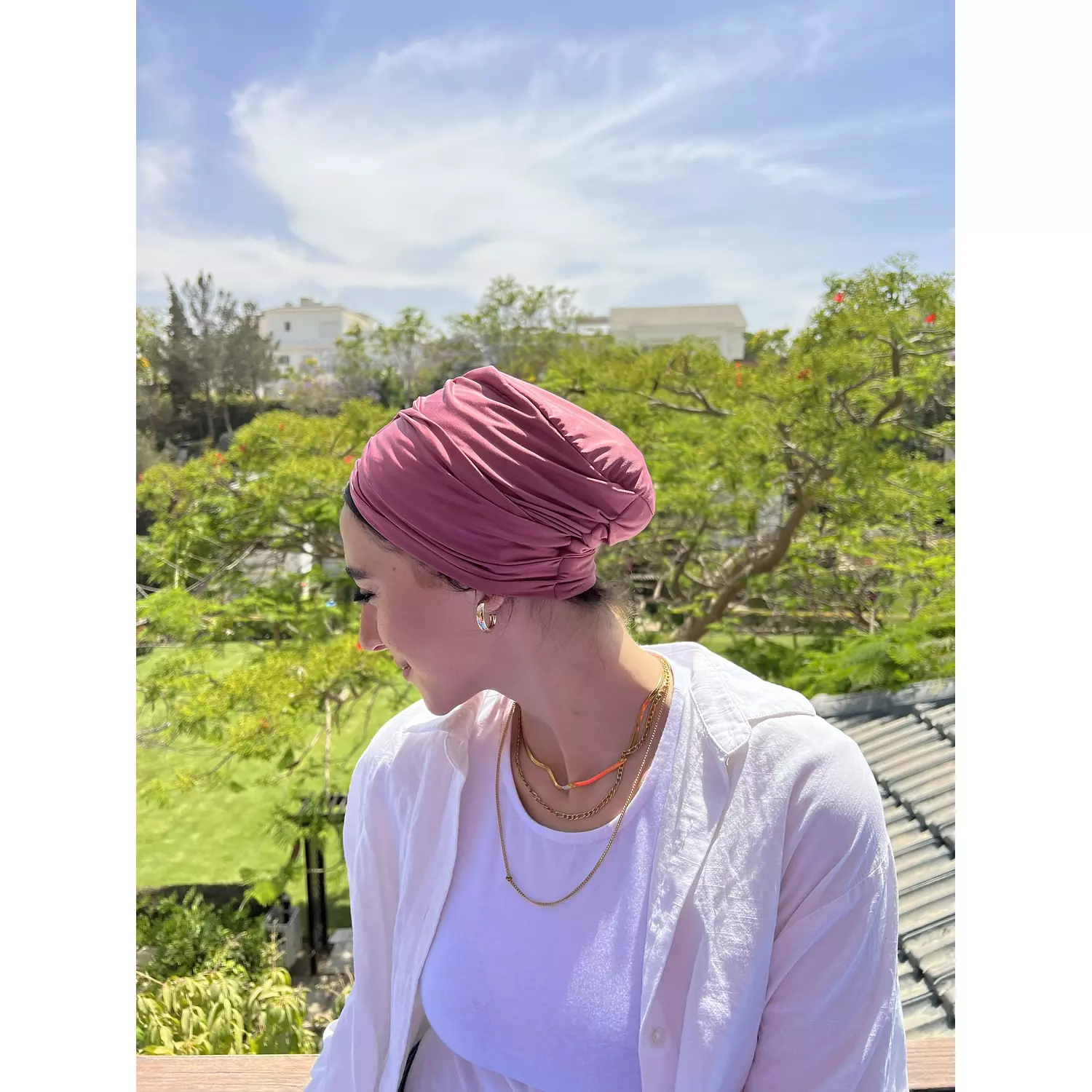 The blush turban 1