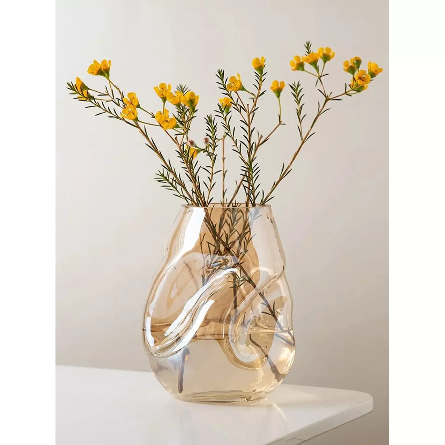 Honey Pyrex Vase (02) hover image
