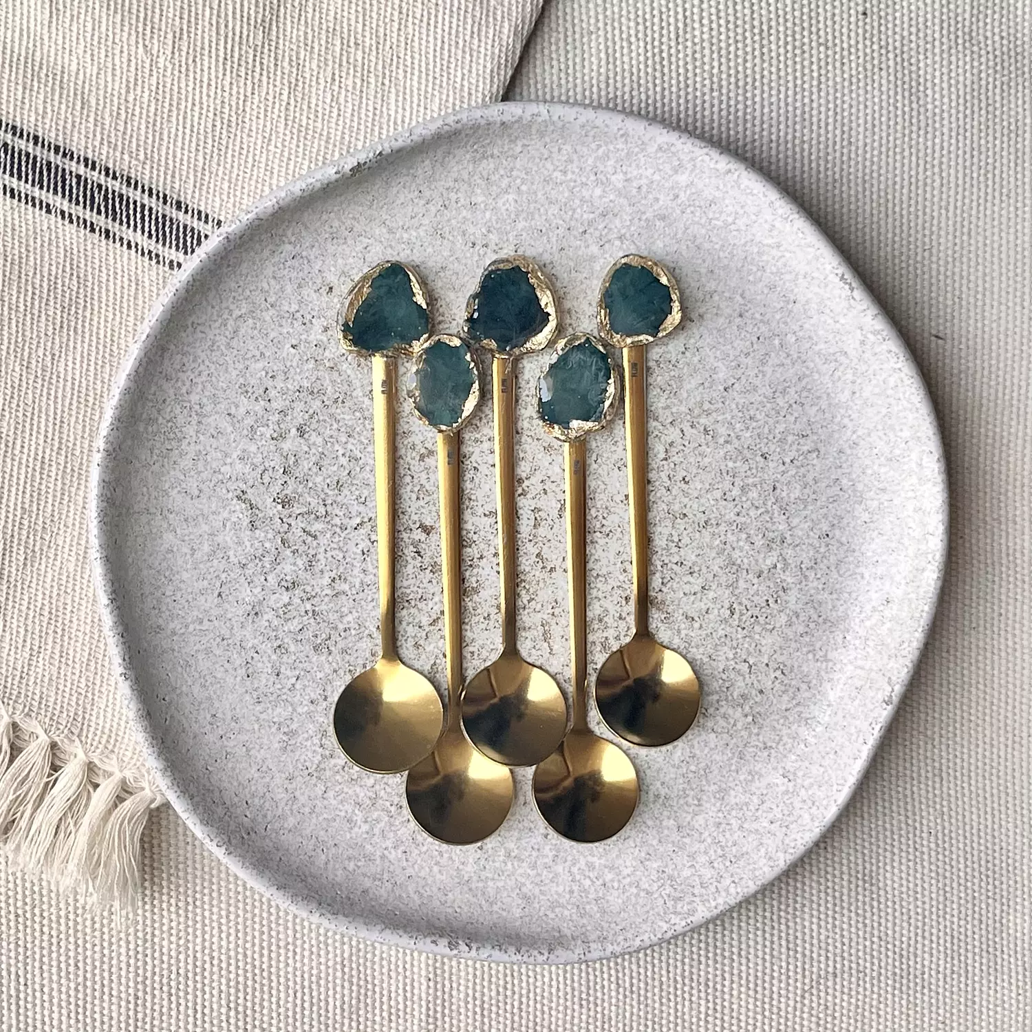 Gold teaspoons set-2nd-img