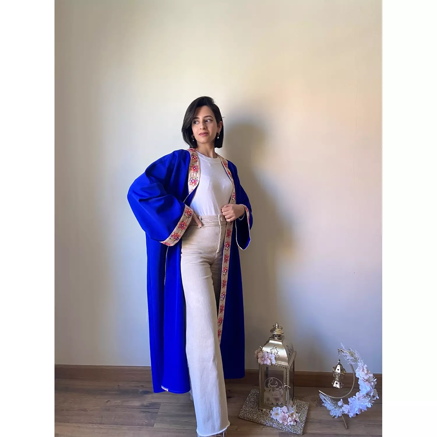 Royal Blue Kimono 10