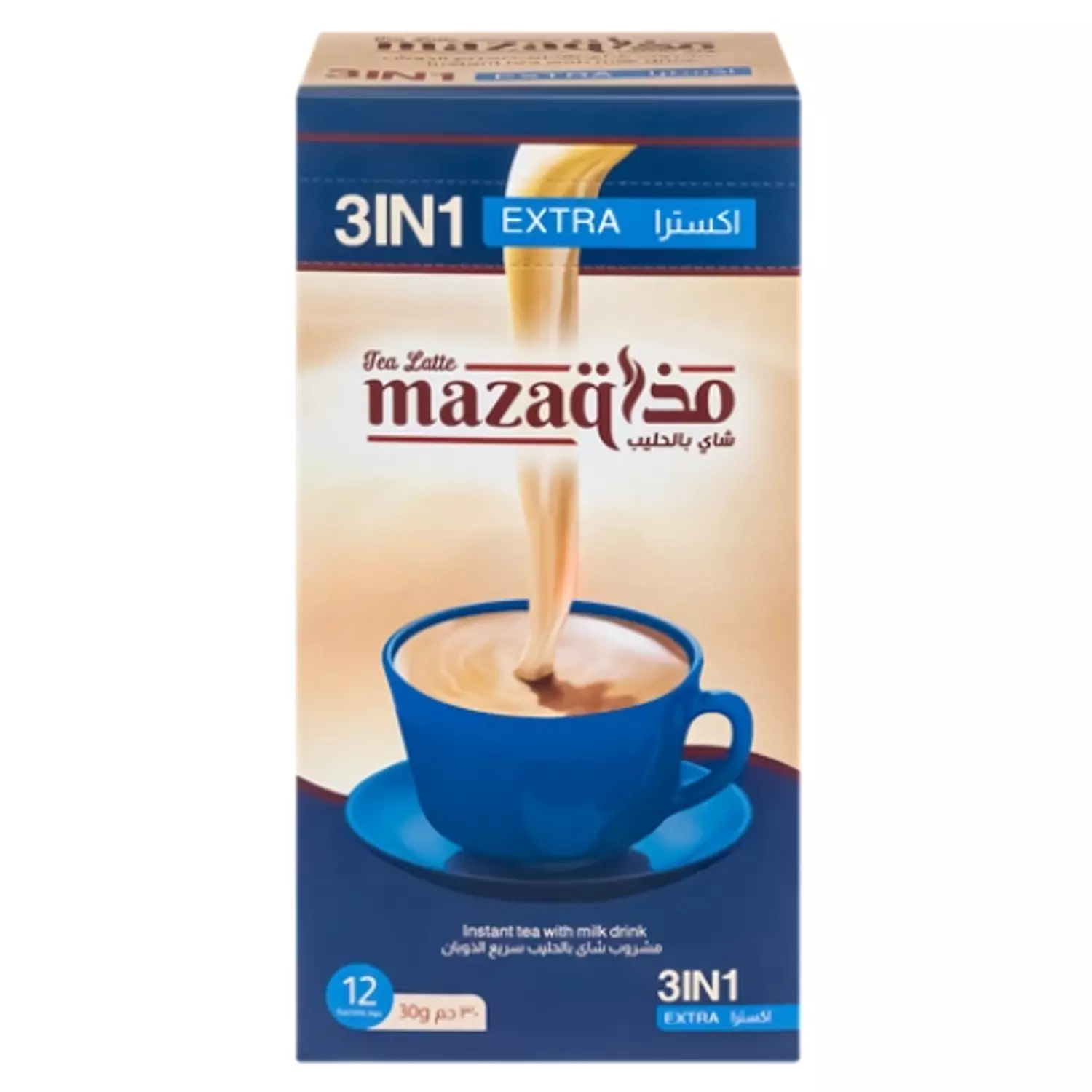 Mazaq Tea latte extra sachets box -12 sachet hover image