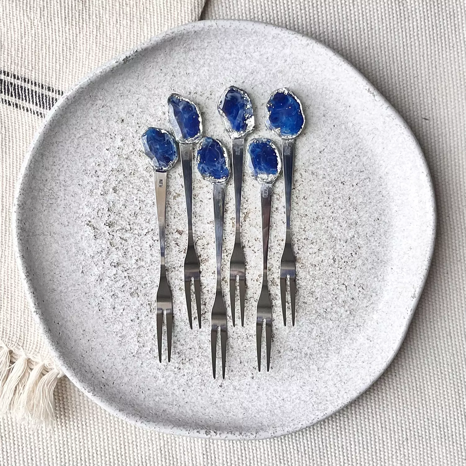 Silver cake fork set-2nd-img