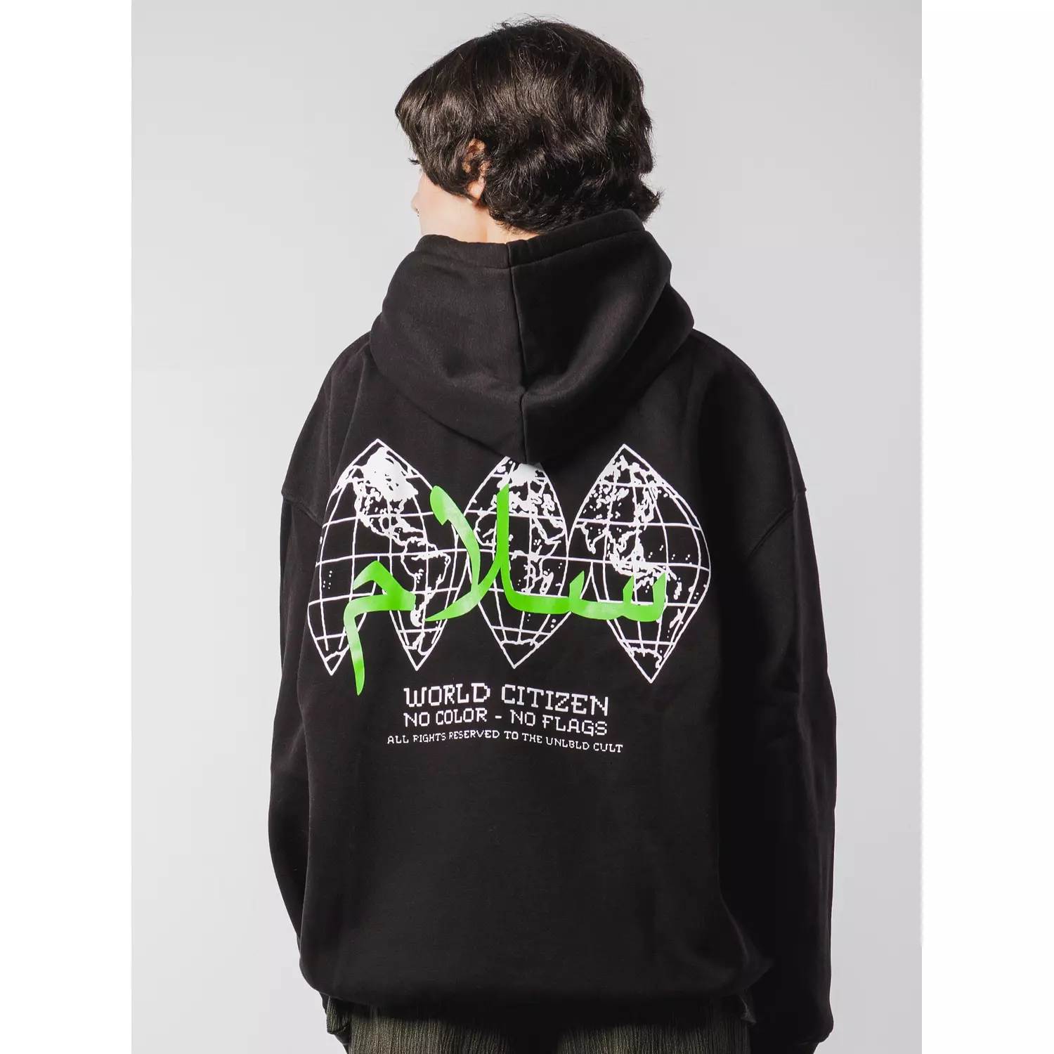 BLACK WORLD CITIZEN HOODIE  hover image