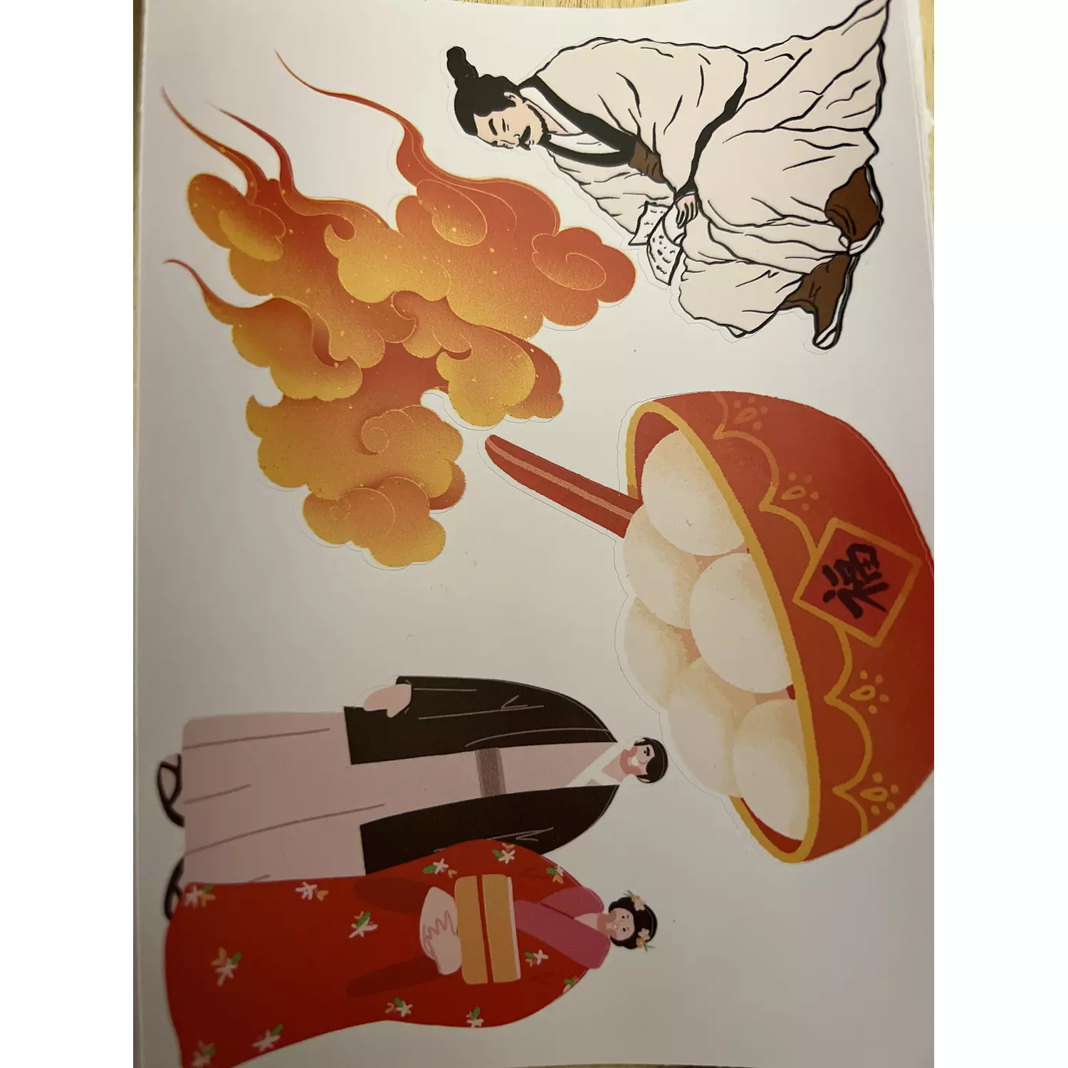 Asian Culture Stickers Pack 7