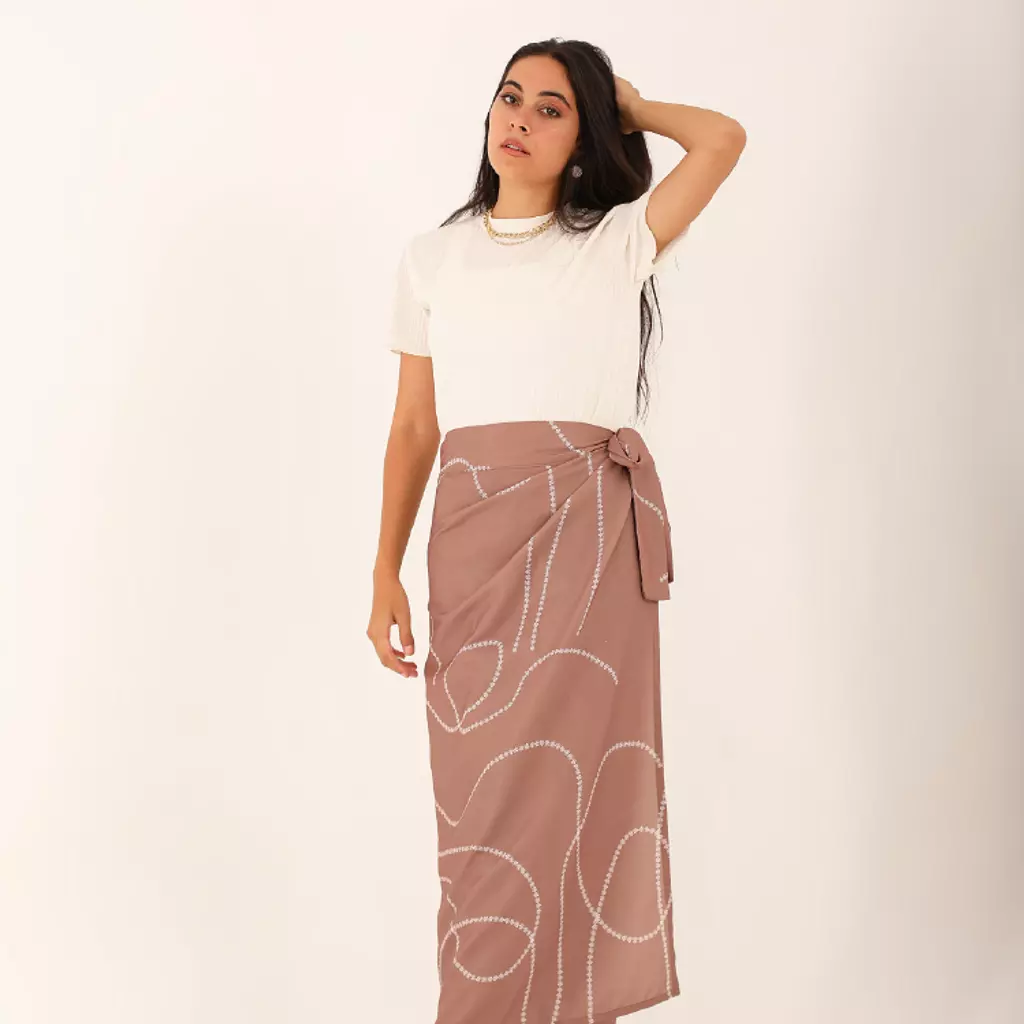  Cafe Wrap Skirt