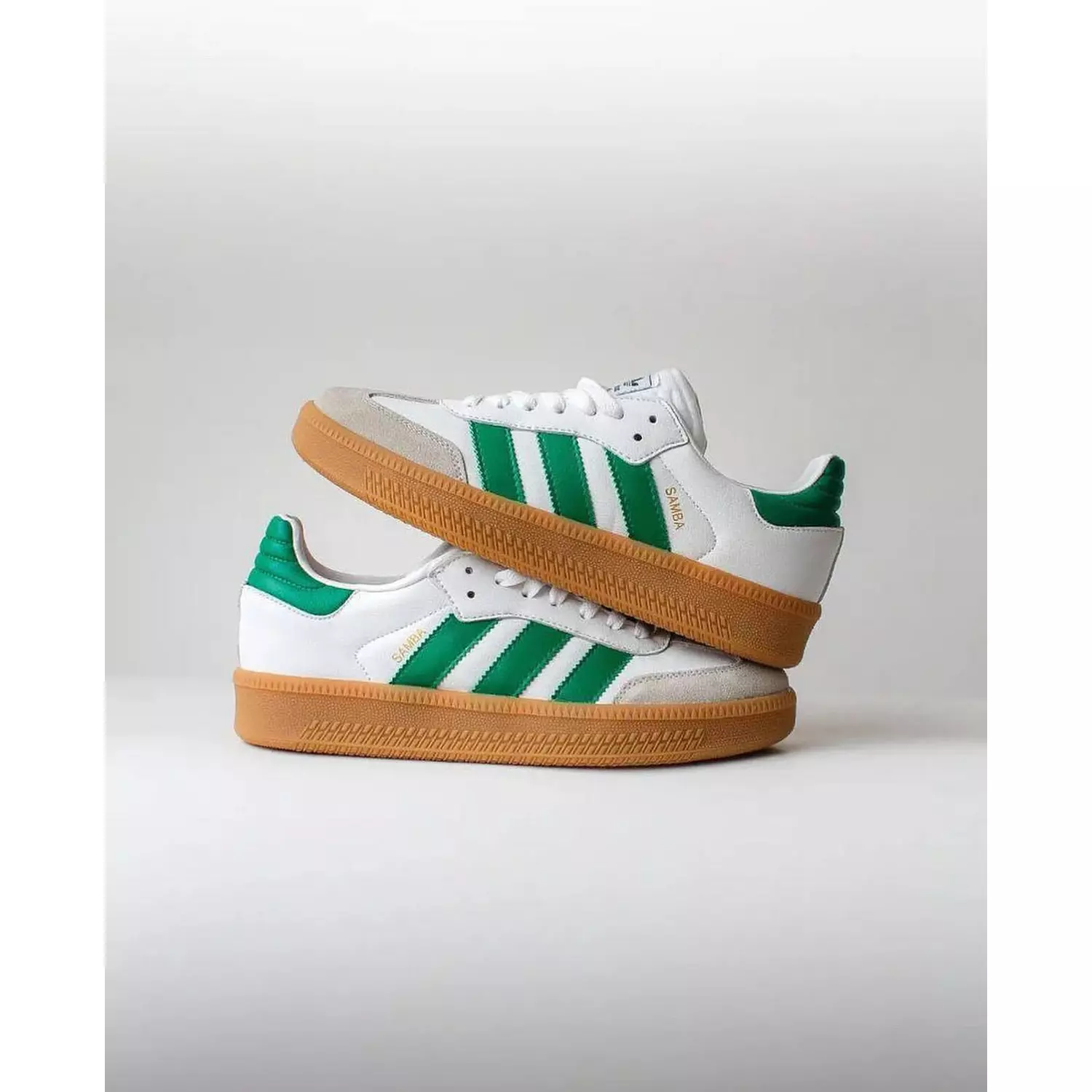 Adidas Samba XL White Green hover image