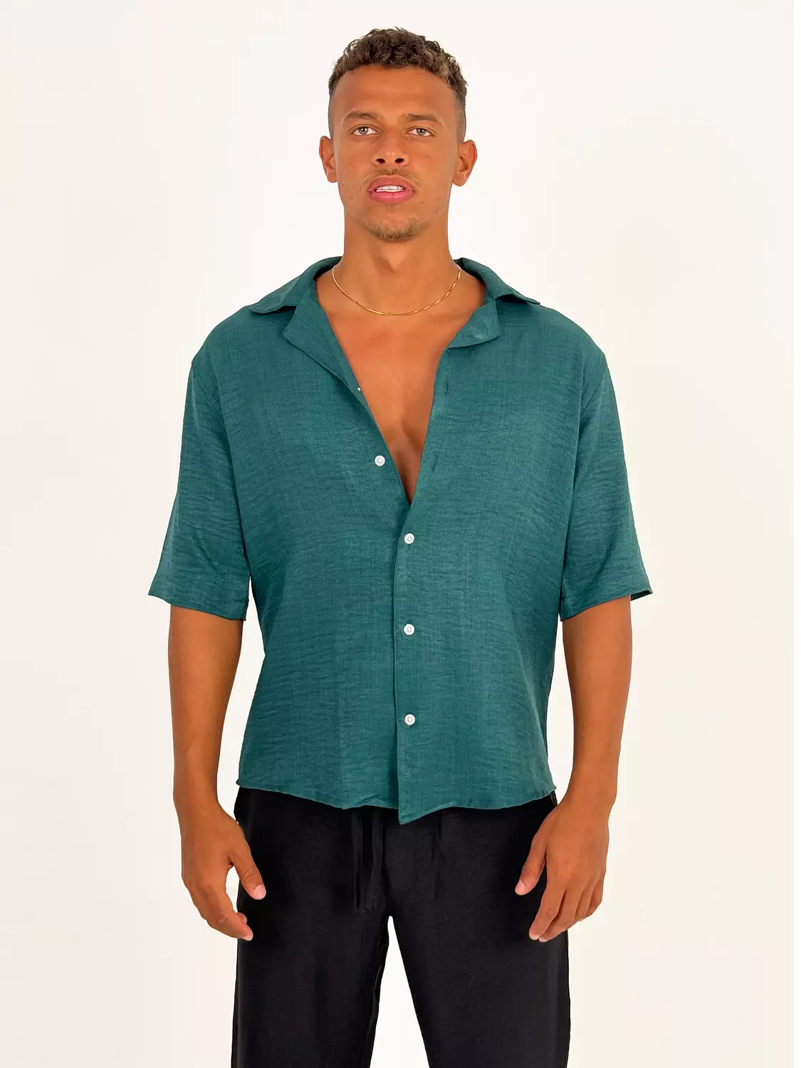 Pine Green Shirt  2