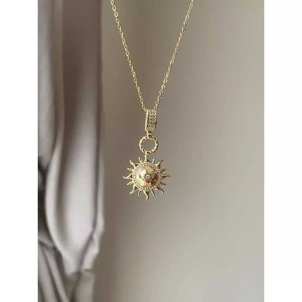 sun necklace 