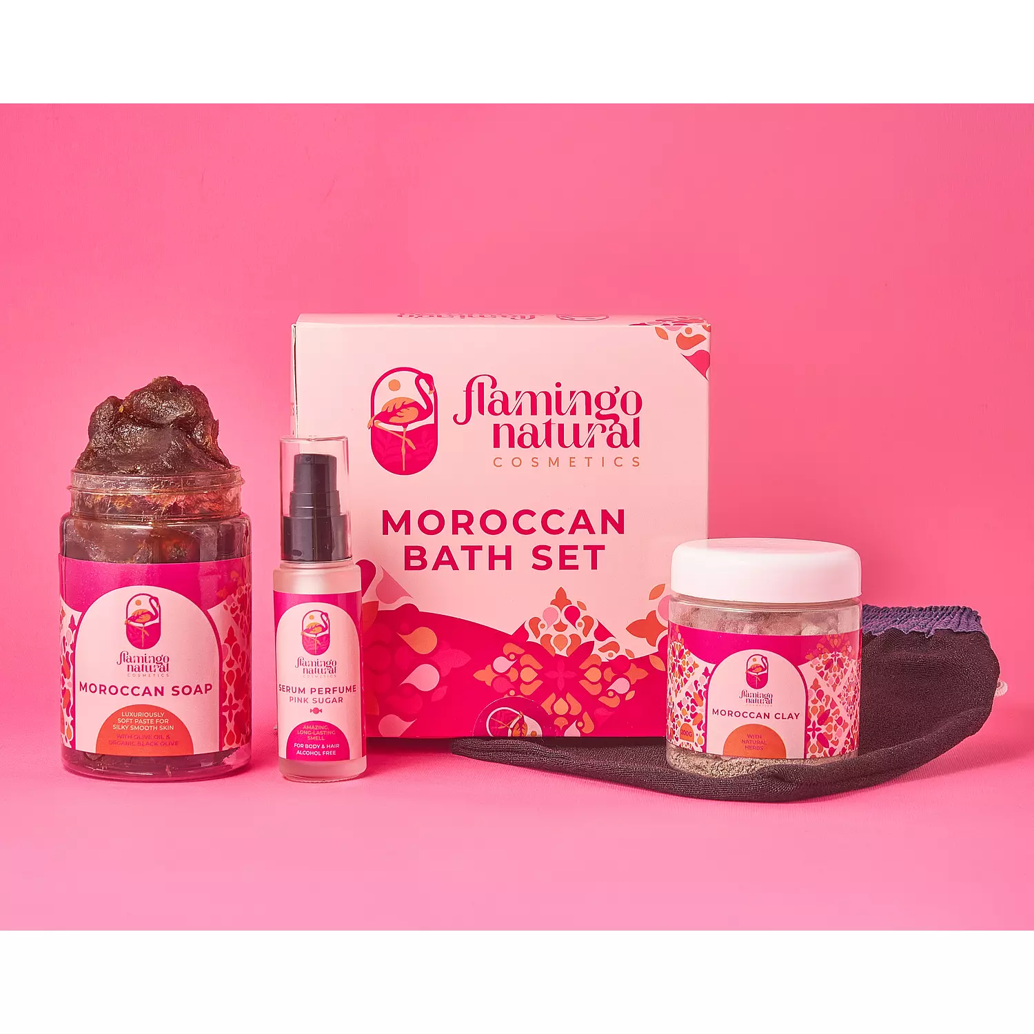 Moroccan bath set  hover image