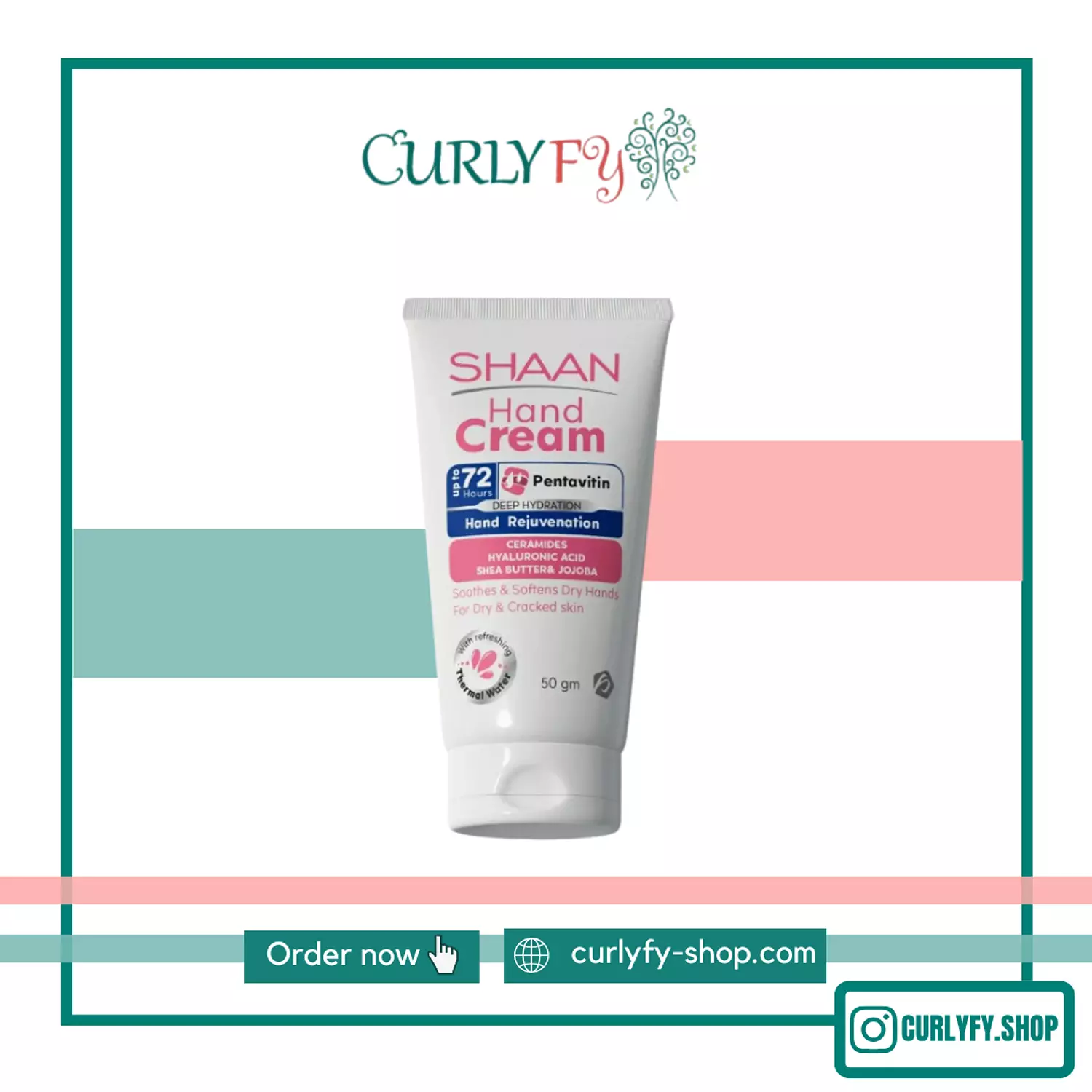 Shaan Hand Cream 60gm hover image