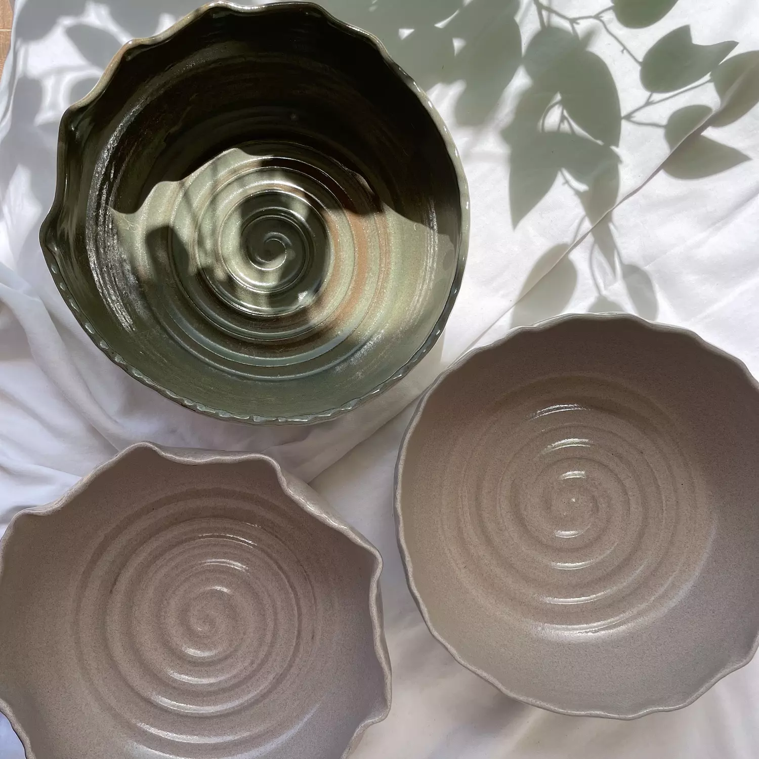 Evergreen ripple bowl 1