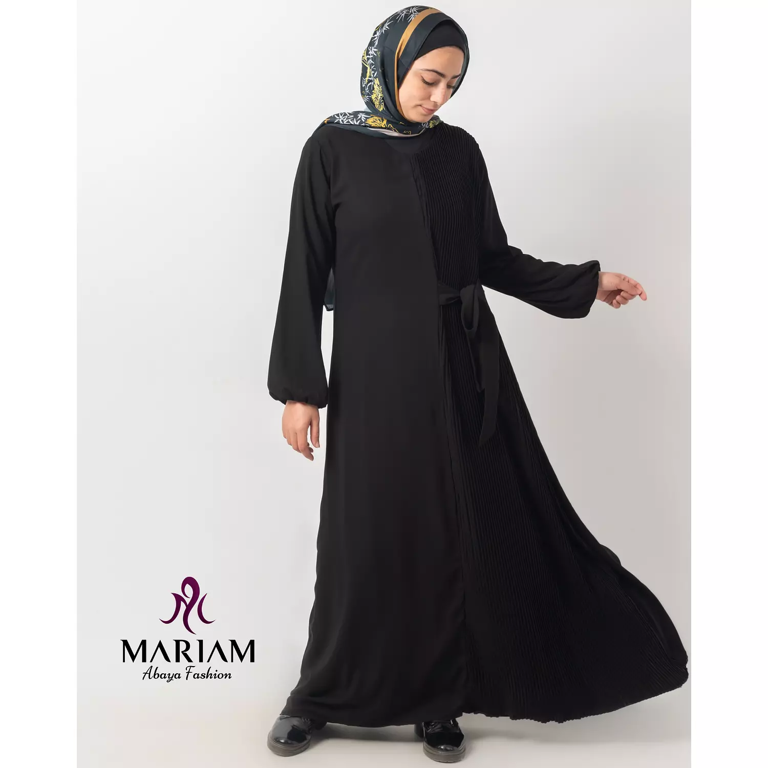  Pleated abaya Code A001 hover image