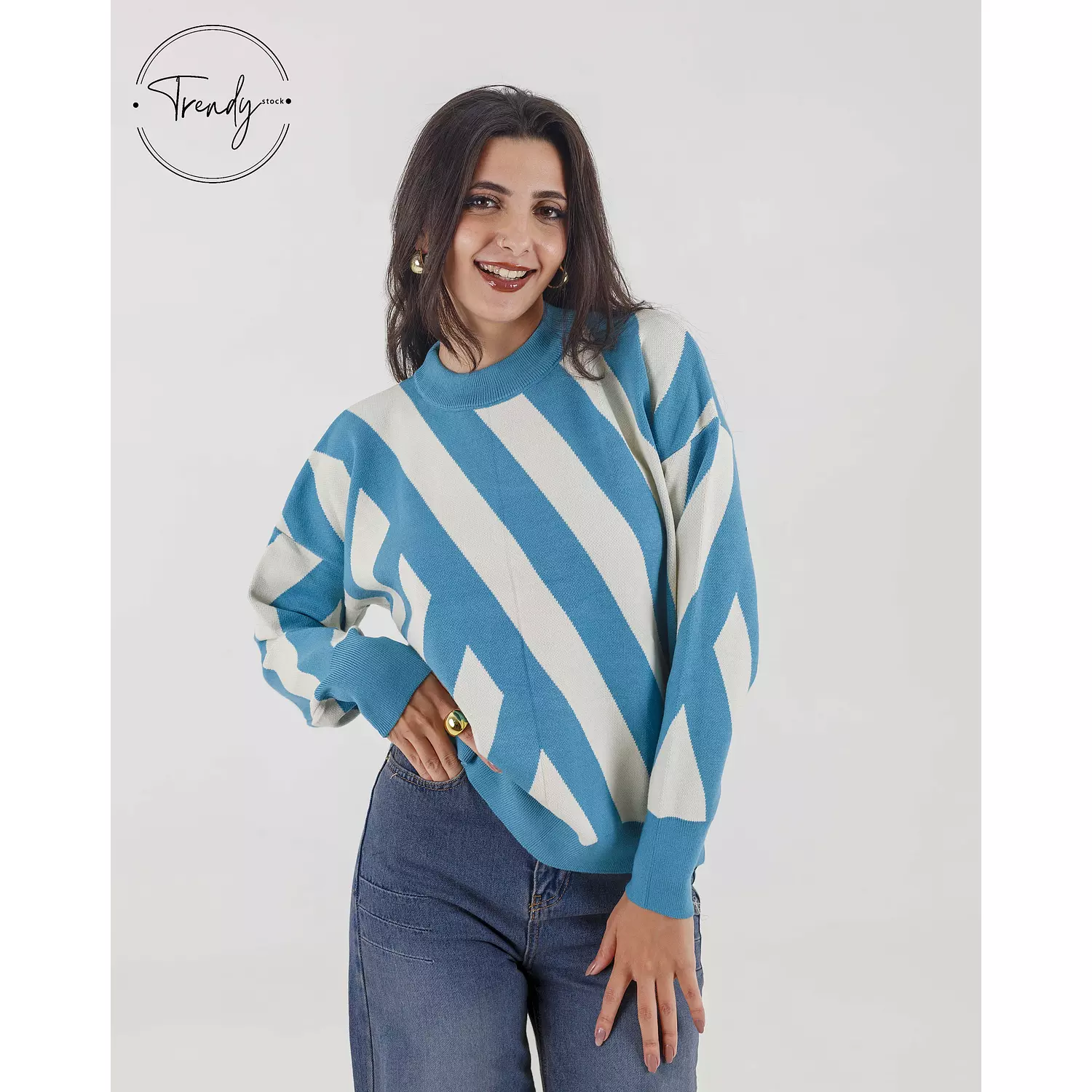 stripe Pullover 1