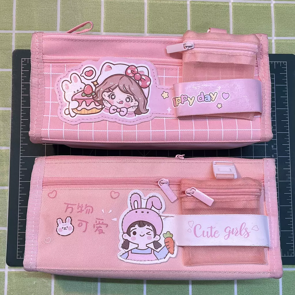 Pink pencil case