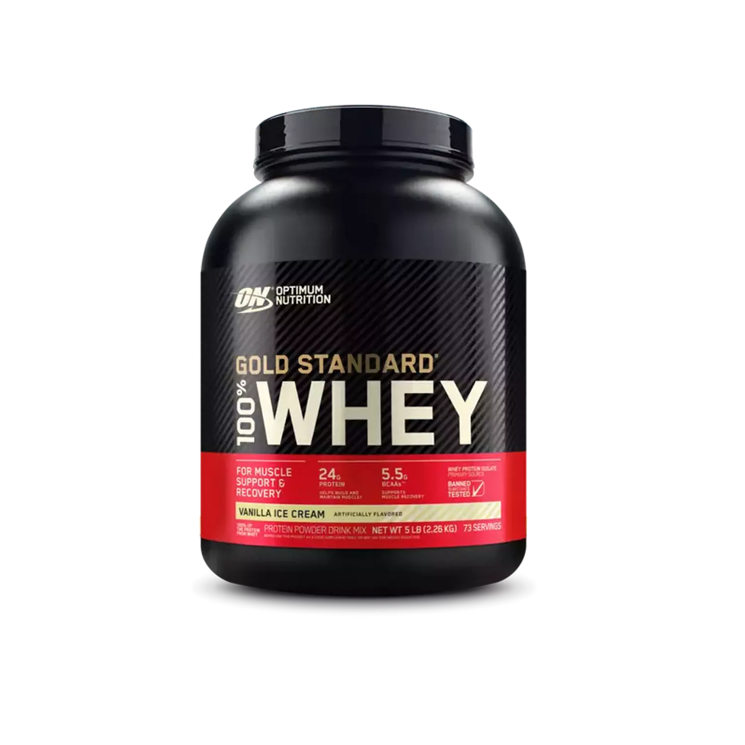 Optimum Nutrition Whey Gold Standard - 74Serv - 2.27KG hover image