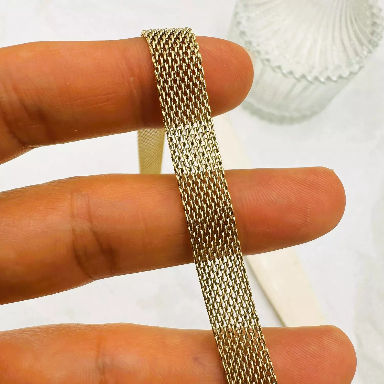 Wide-Net bracelet 1