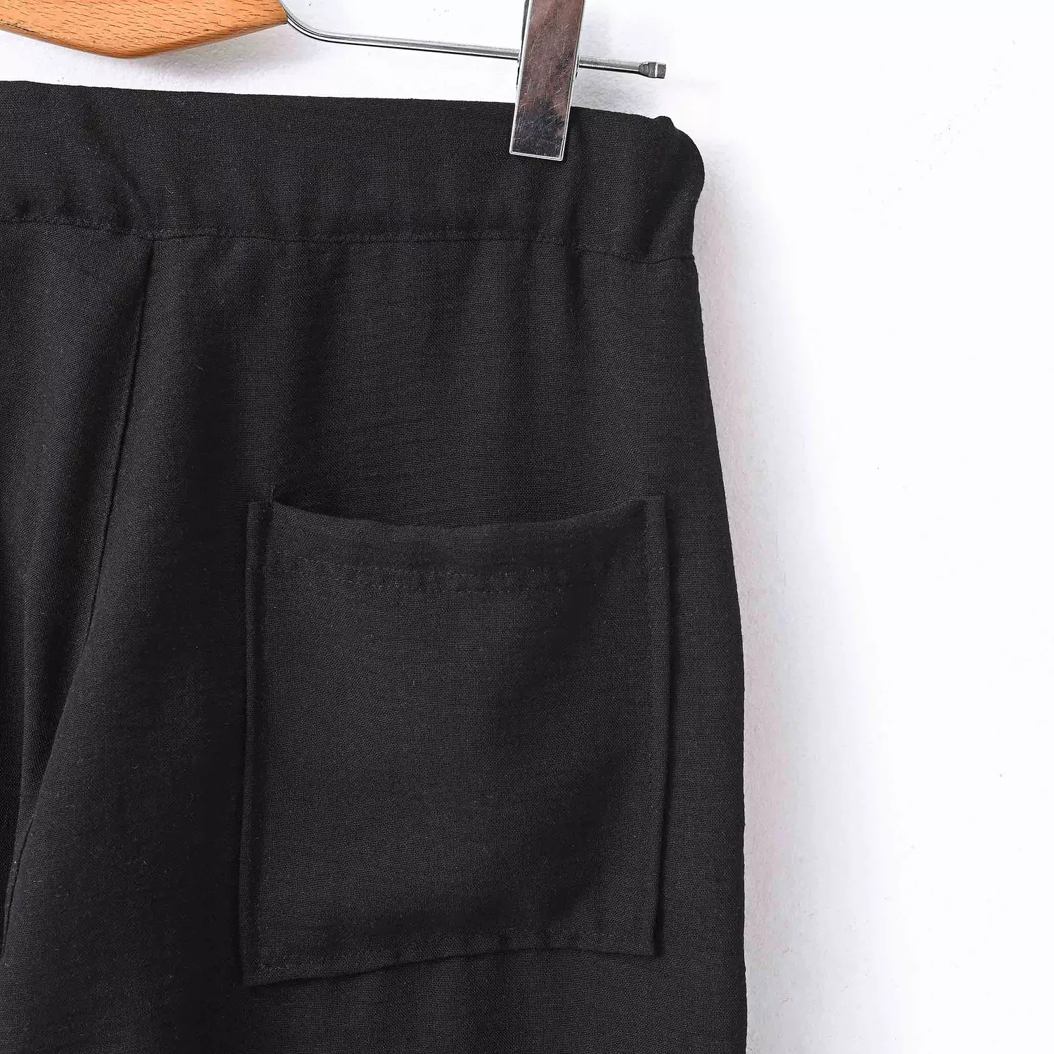 Black Linen Pants 3