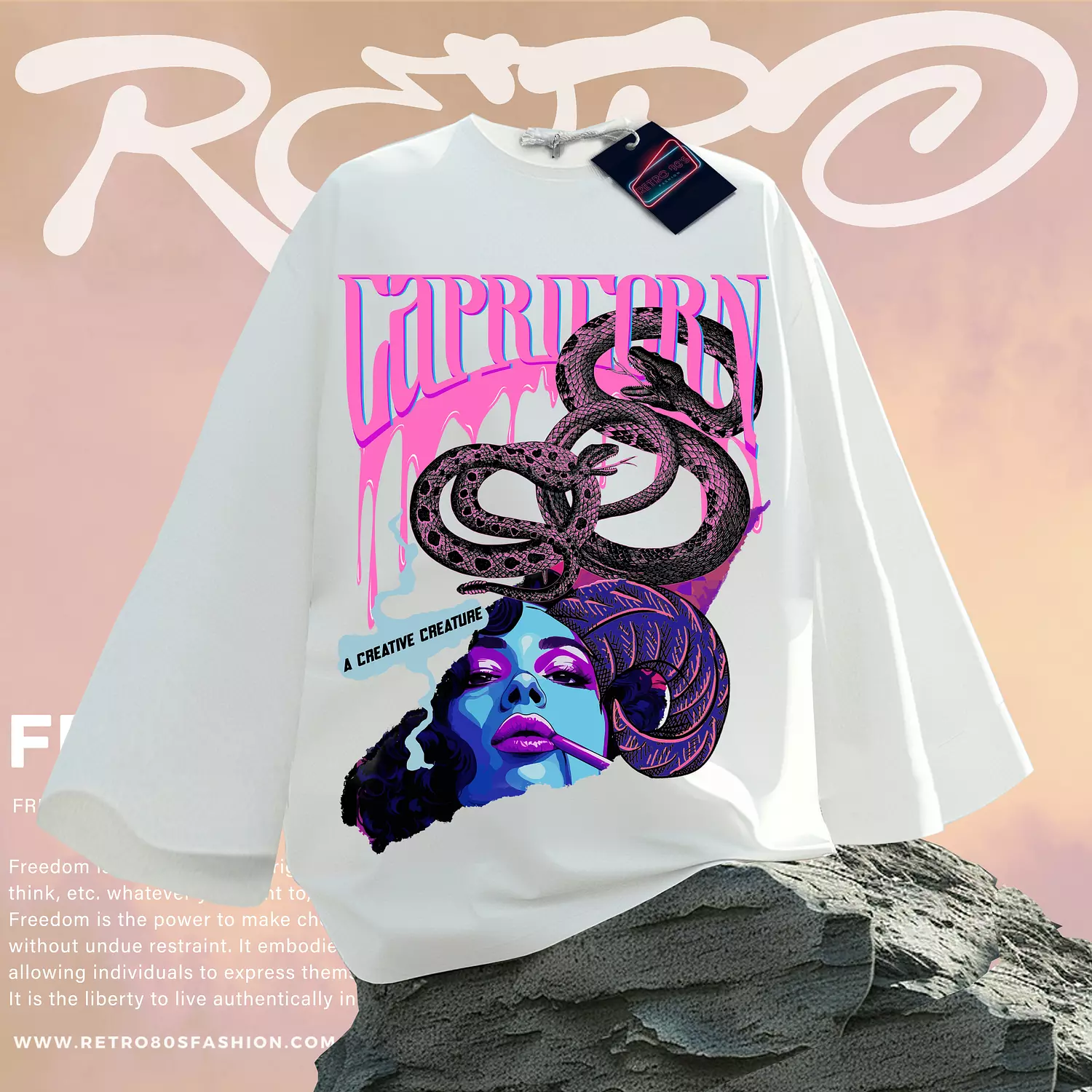 Capricorn pink long sleeves hover image