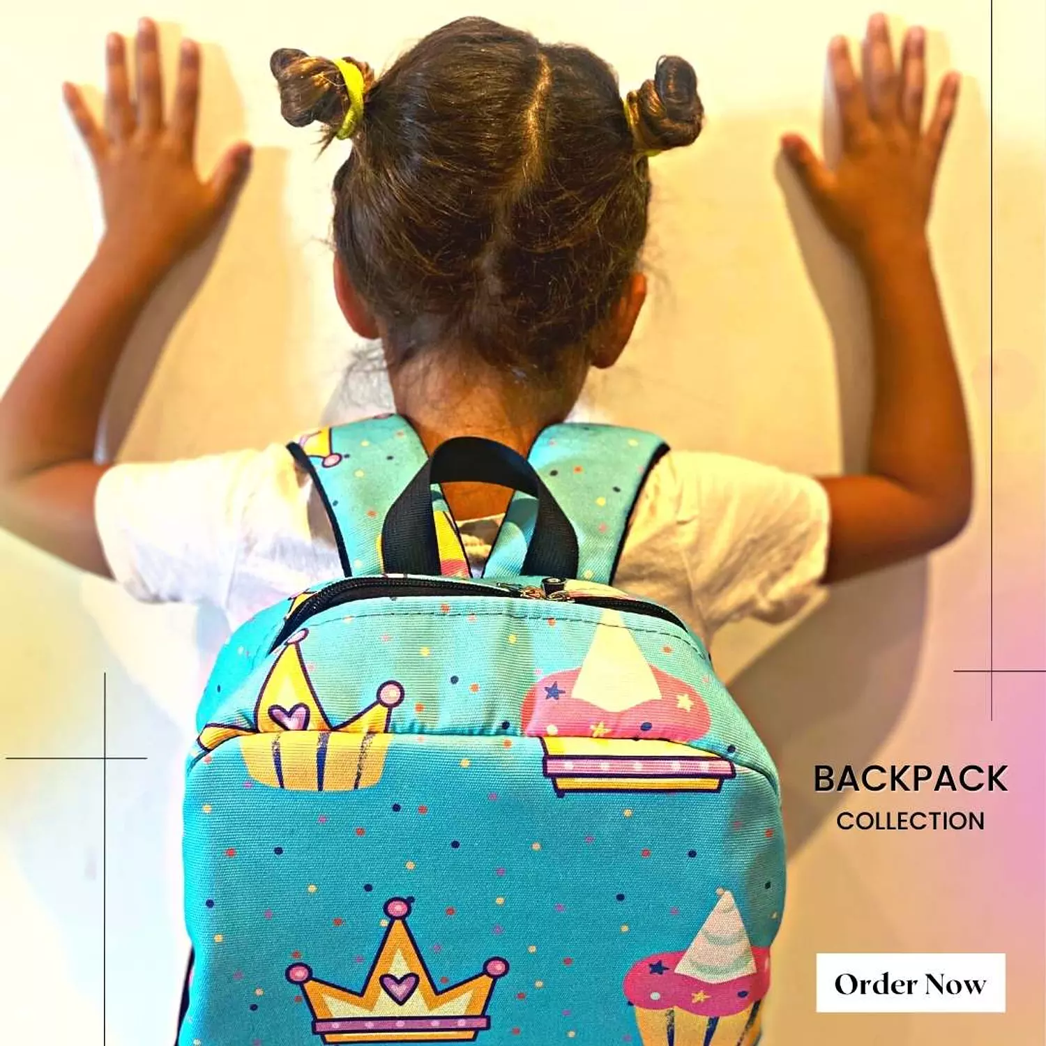 The Cupcake Design Backpack hover image