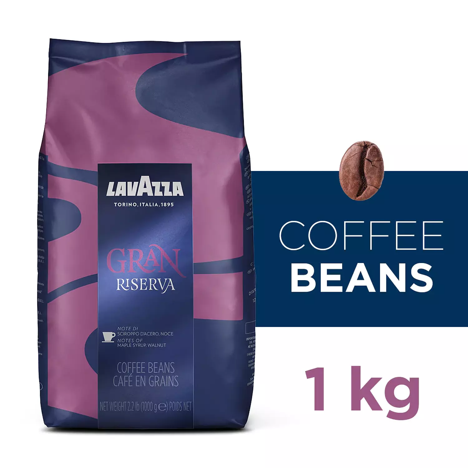 Lavazza Grand Riserva Whole beans 1KG  hover image